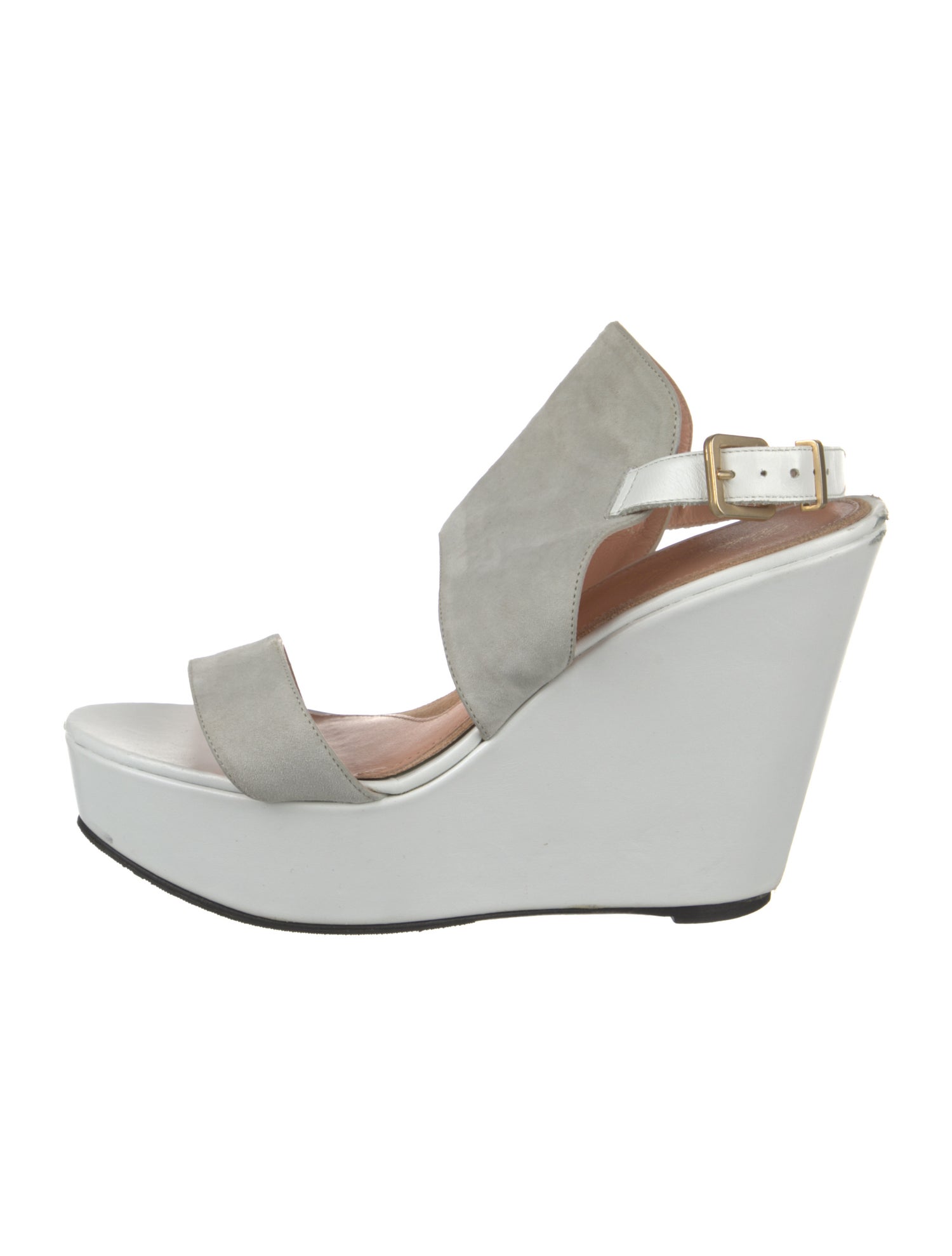 Robert Clergerie Suede Slingback Sandals