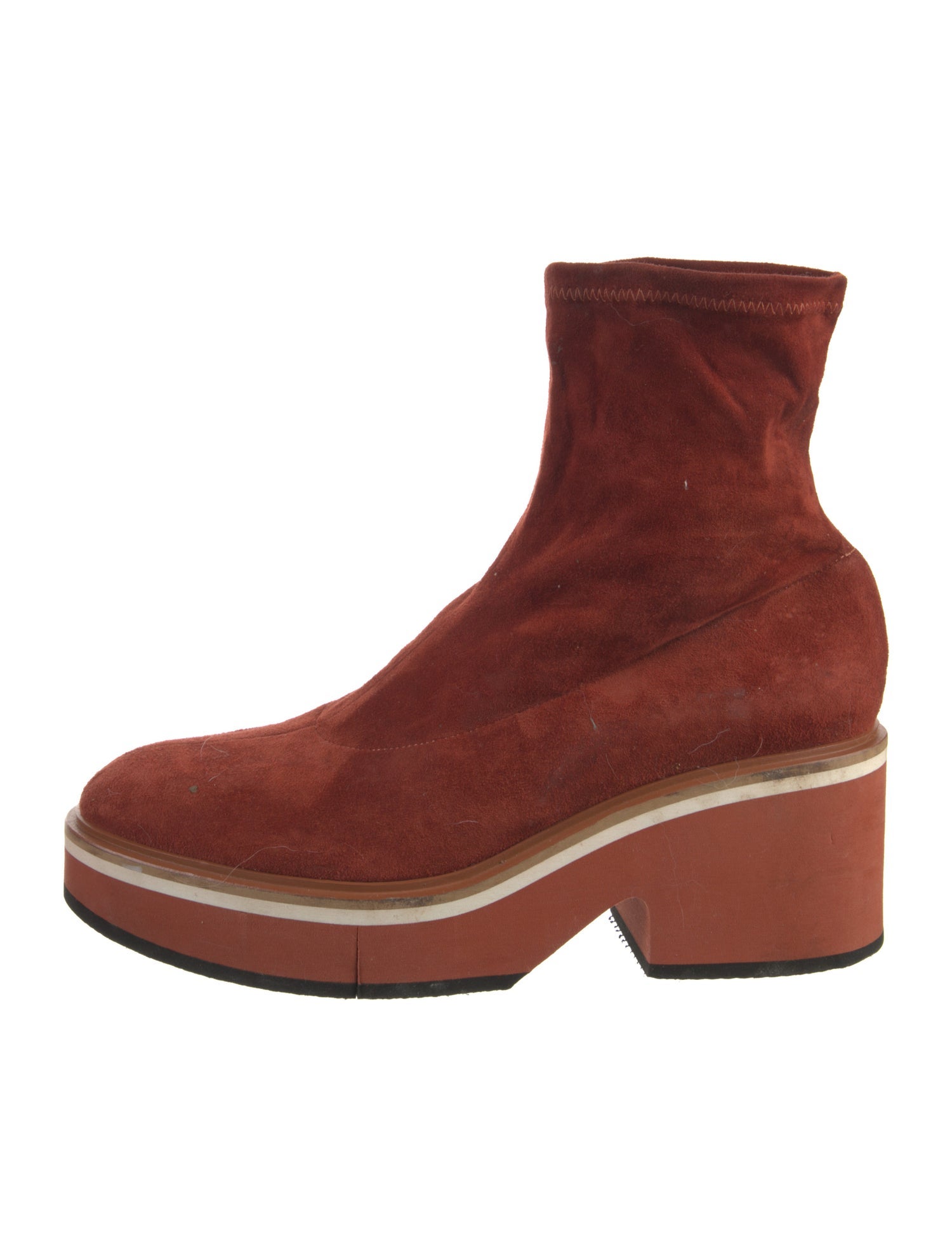 Robert Clergerie Suede Sock Boots
