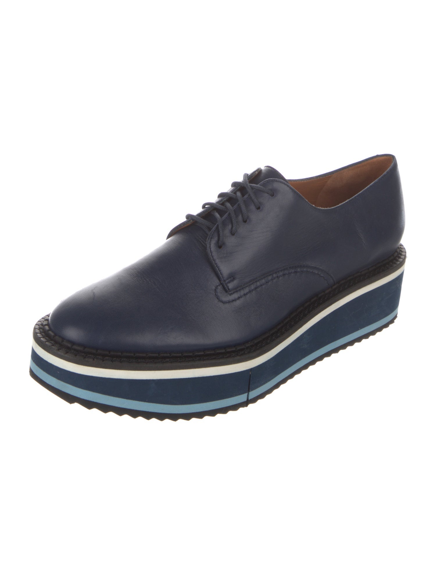 Robert Clergerie Leather Oxfords