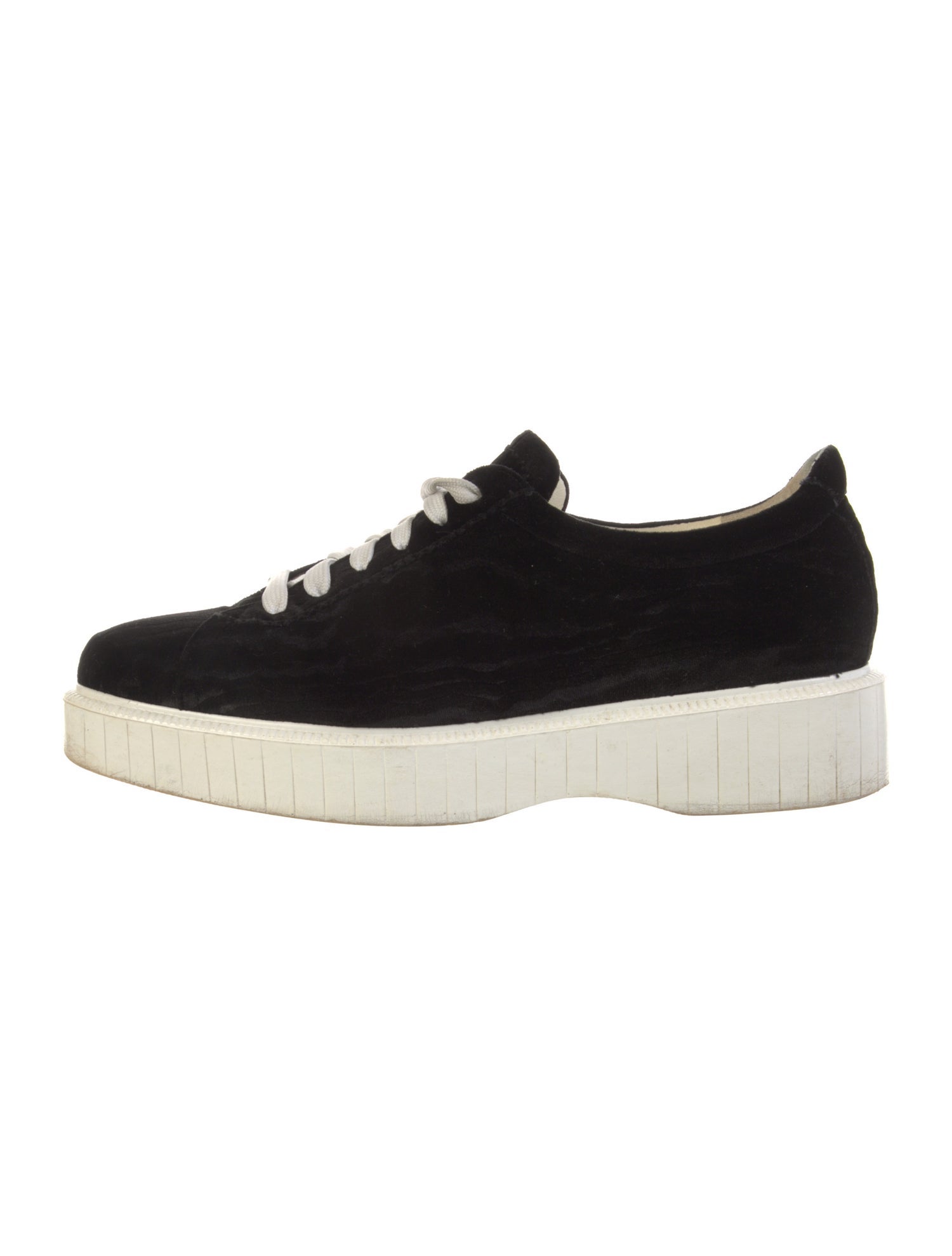 Robert Clergerie Velvet Sneakers