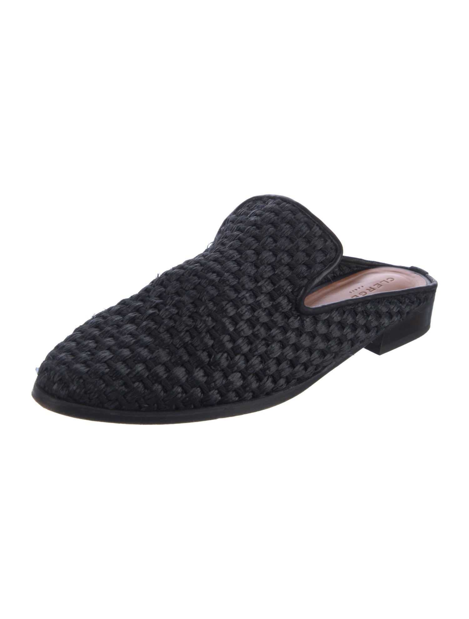 Robert Clergerie Straw Mules