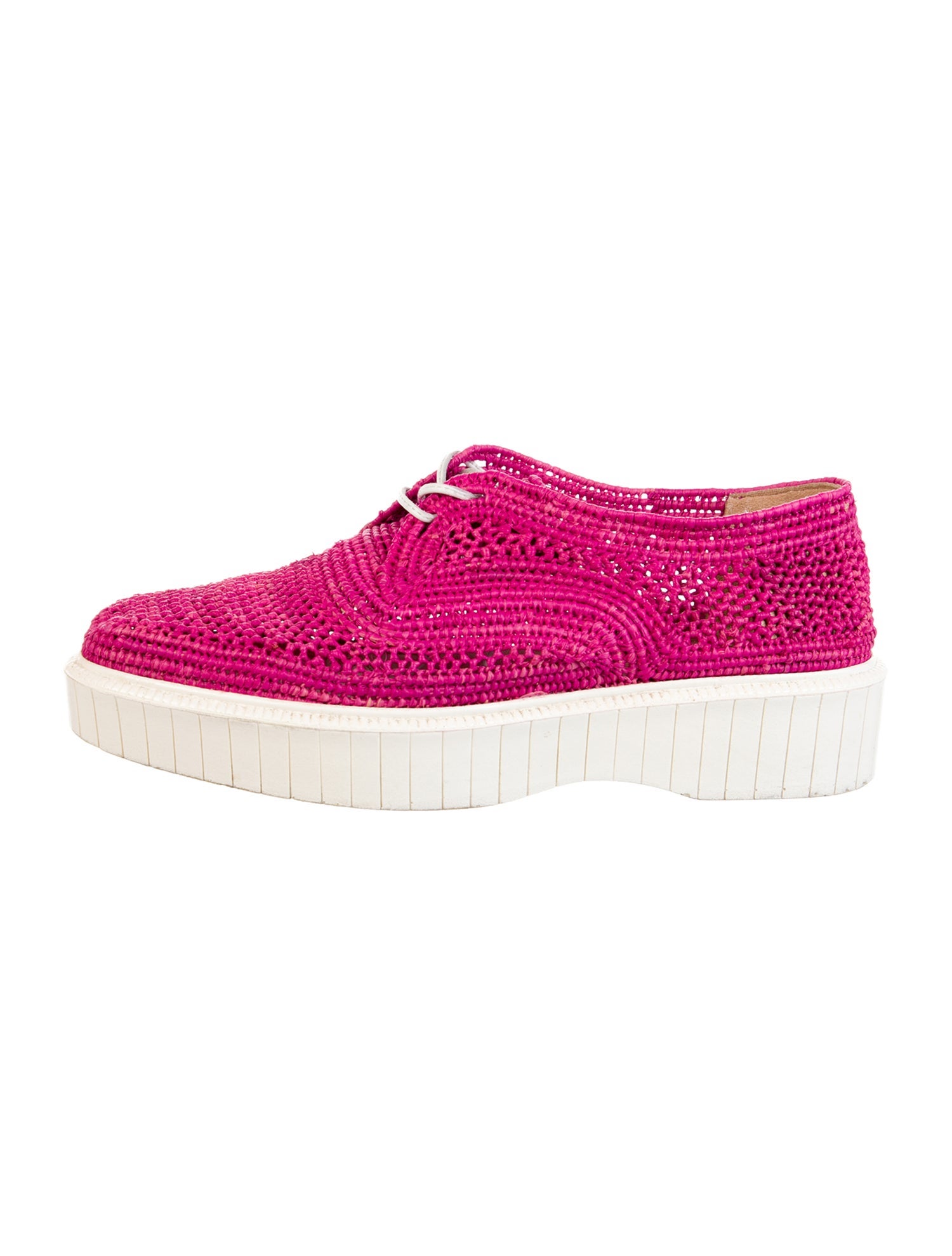 Robert Clergerie Raffia Sneakers