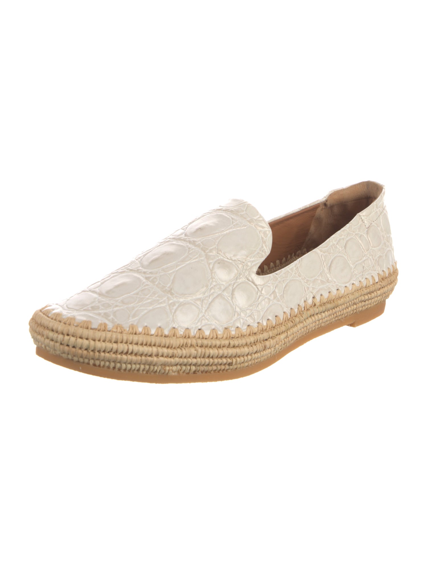 Robert Clergerie Leather Espadrilles
