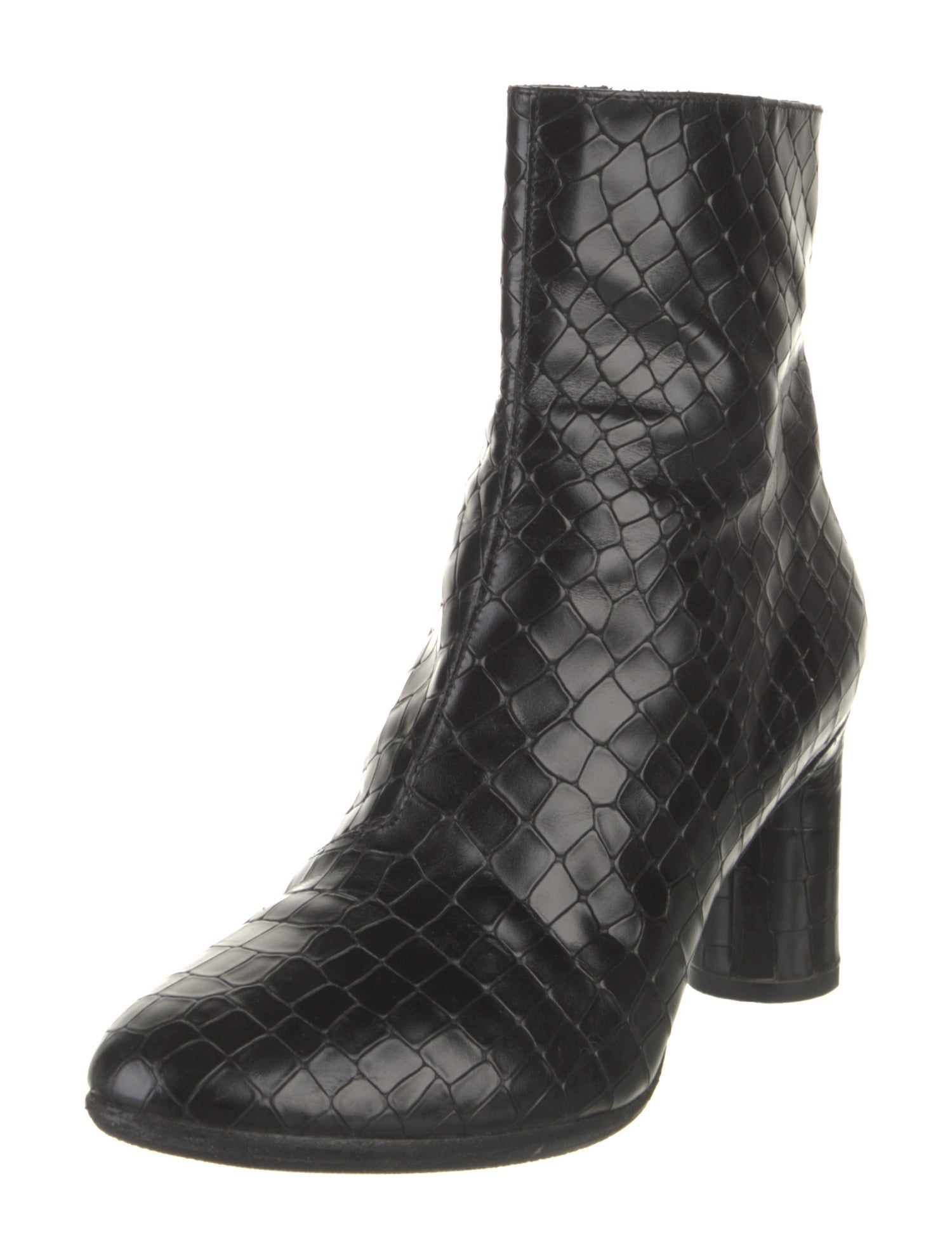 Robert Clergerie Embossed Leather Boots