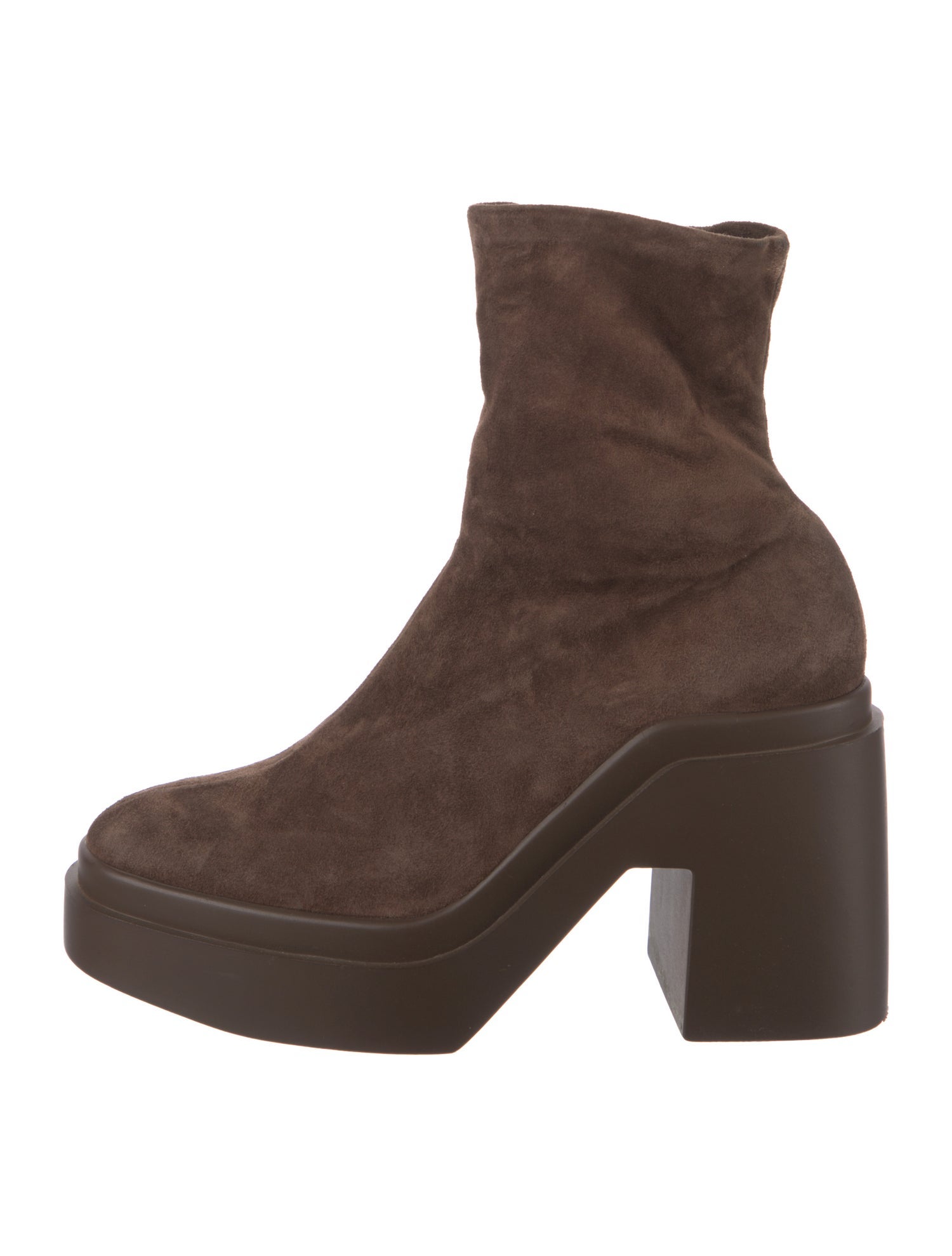Robert Clergerie Suede Sock Boots