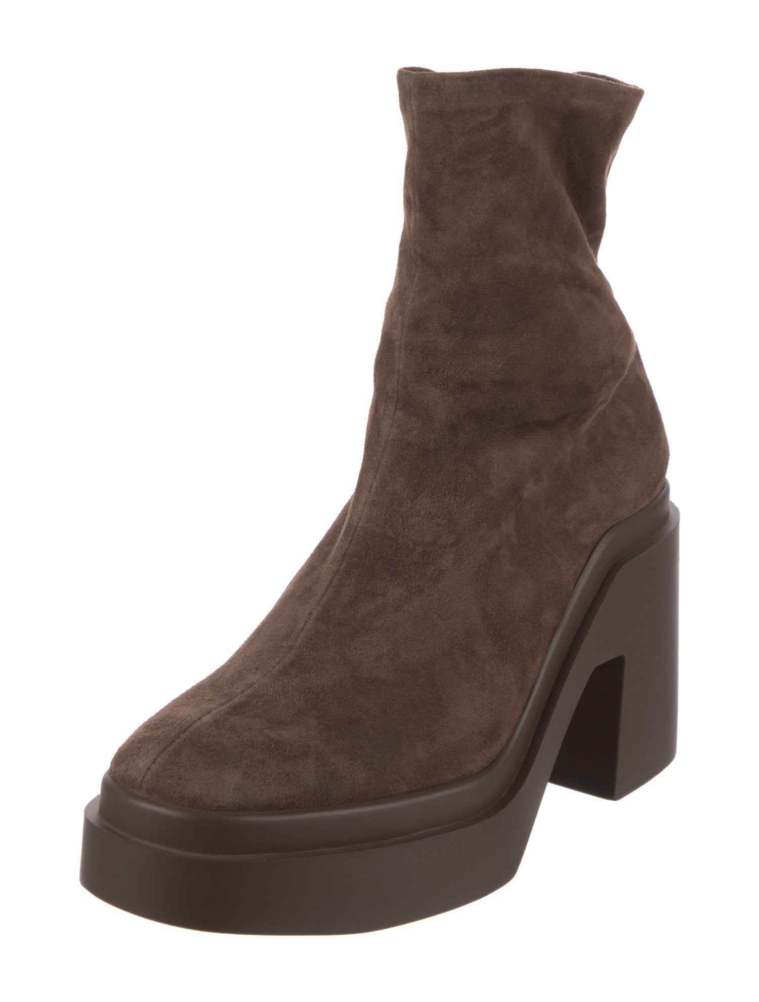 Robert Clergerie Suede Sock Boots