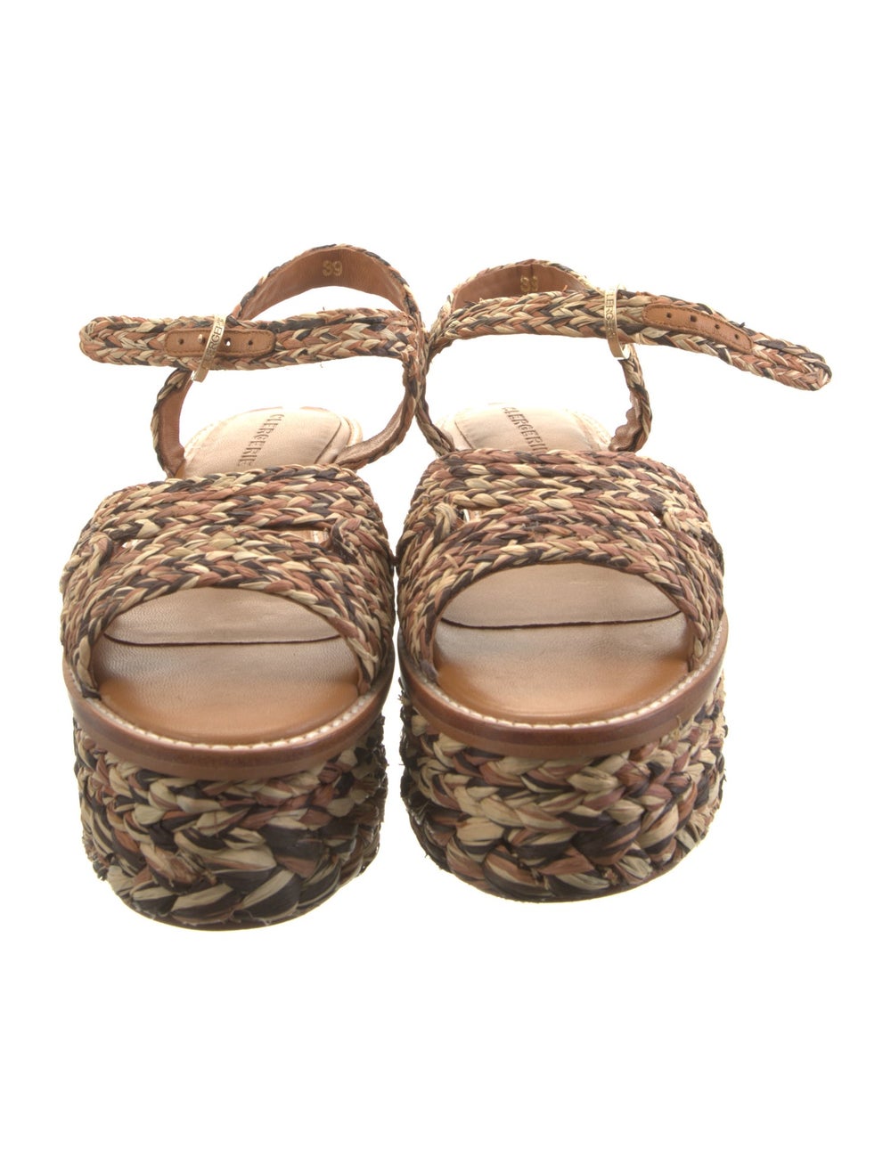 Robert Clergerie Raffia Patterned Espadrilles - image 3