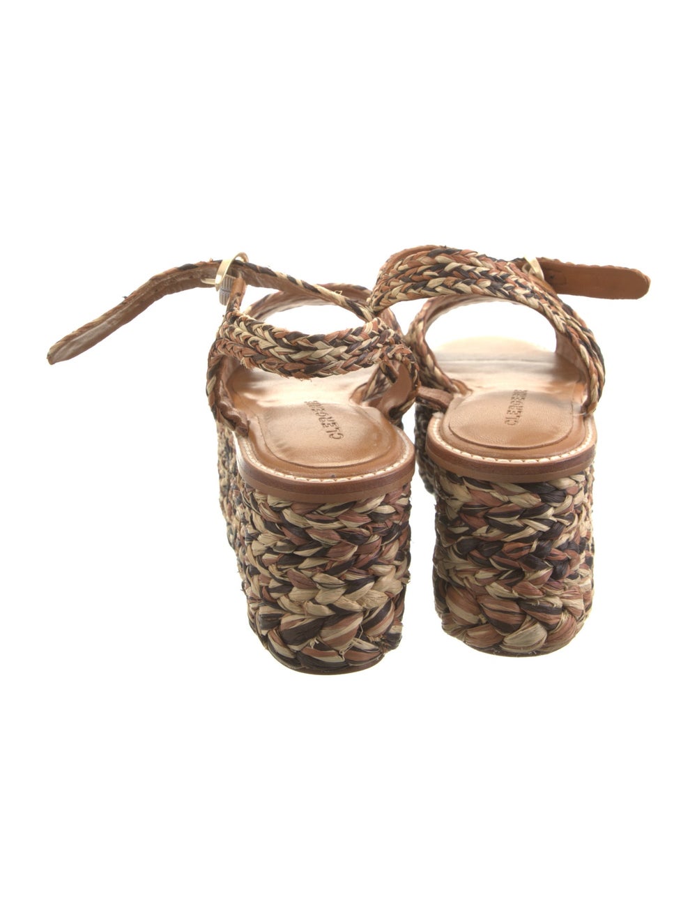 Robert Clergerie Raffia Patterned Espadrilles - image 4