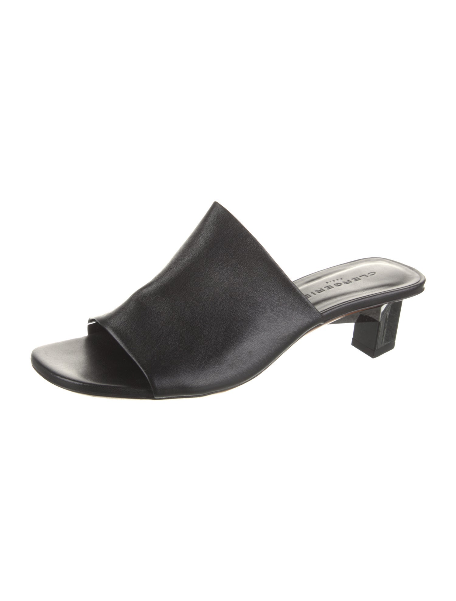 Robert Clergerie Leather Slides