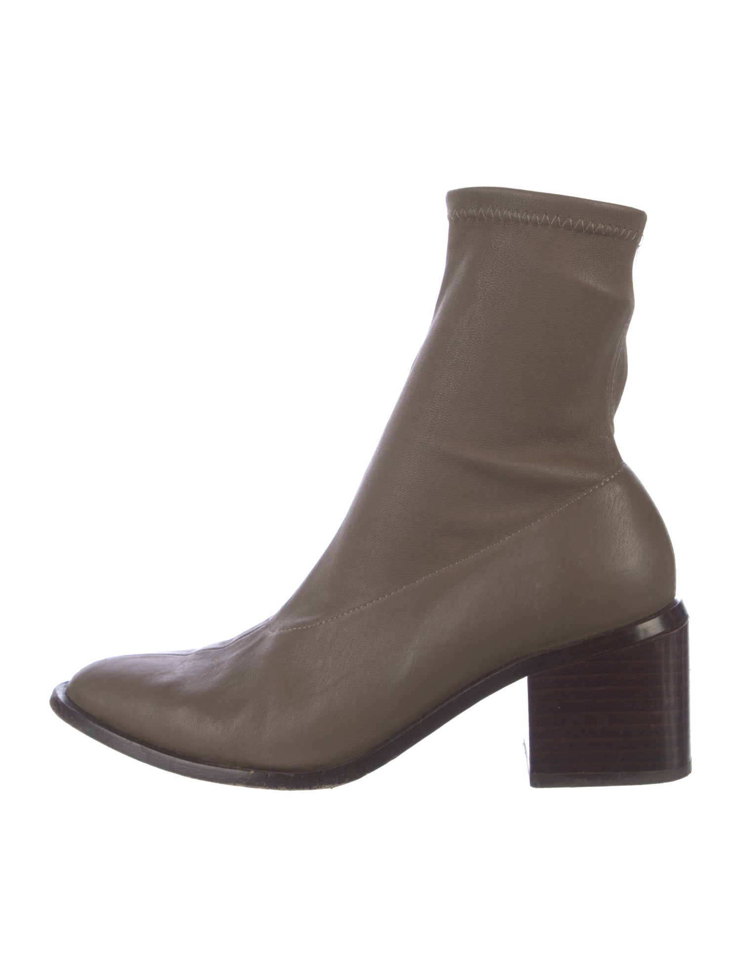 Robert Clergerie Leather Sock Boots