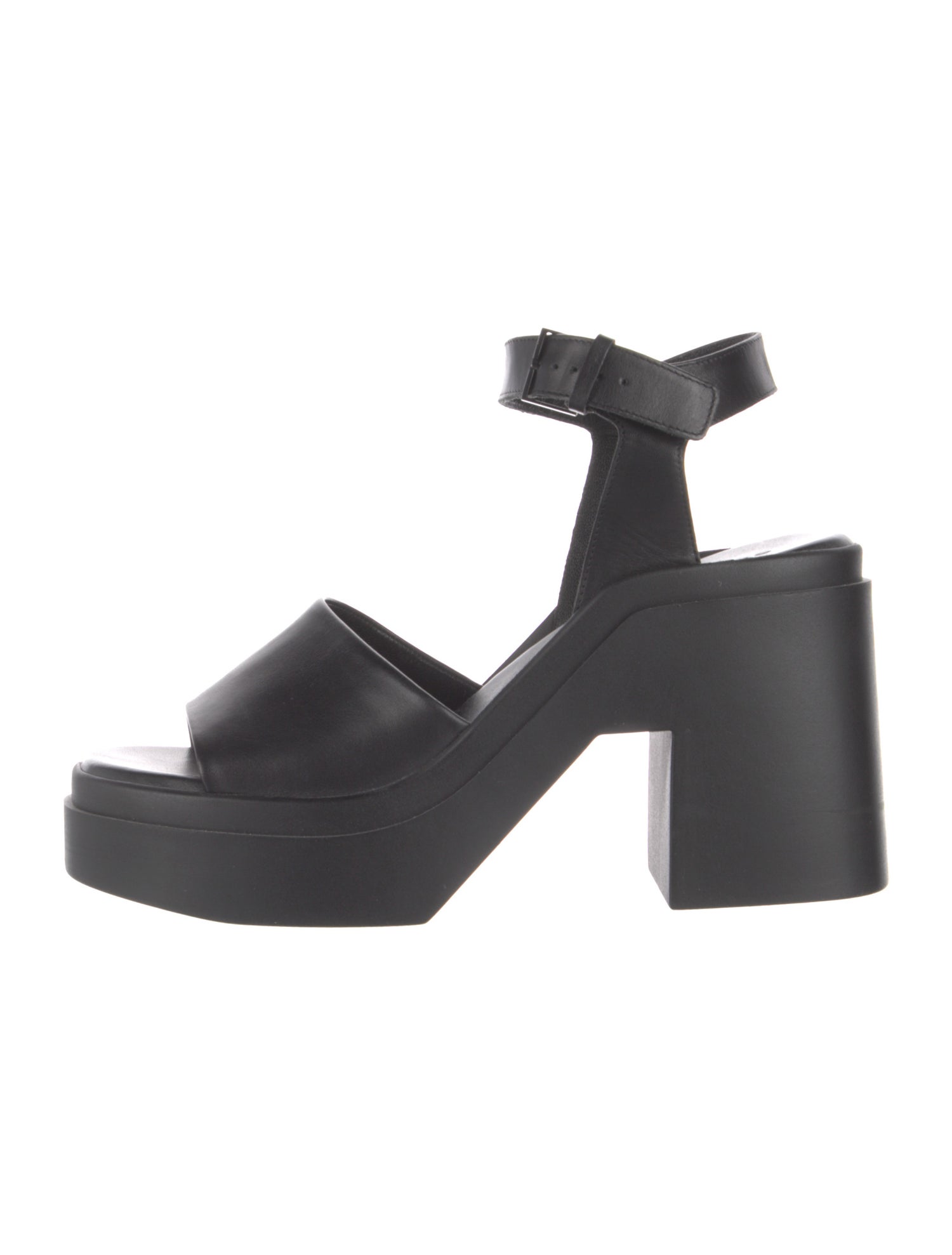 Robert Clergerie Leather Slingback Sandals