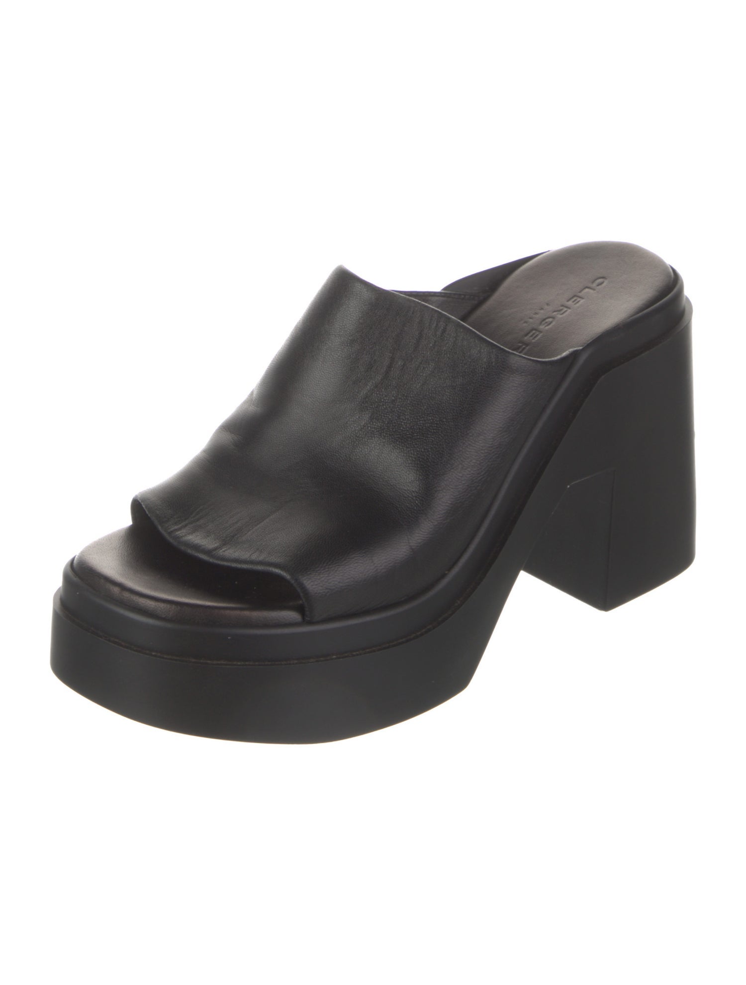Robert Clergerie Leather Slides