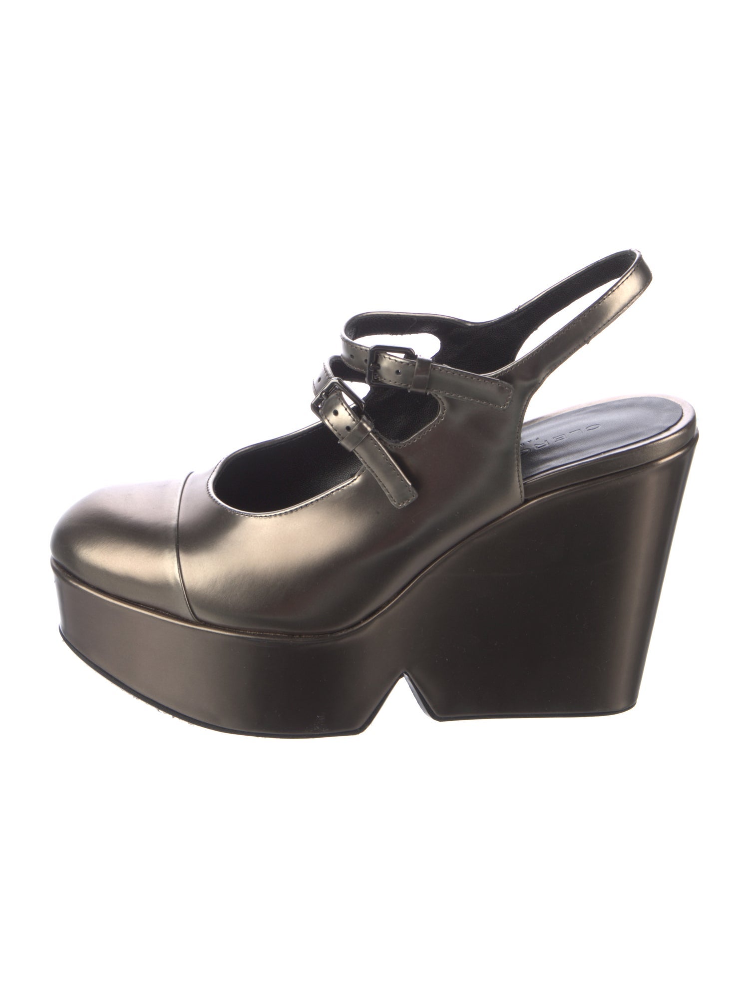 Robert Clergerie Leather Slingback Pumps