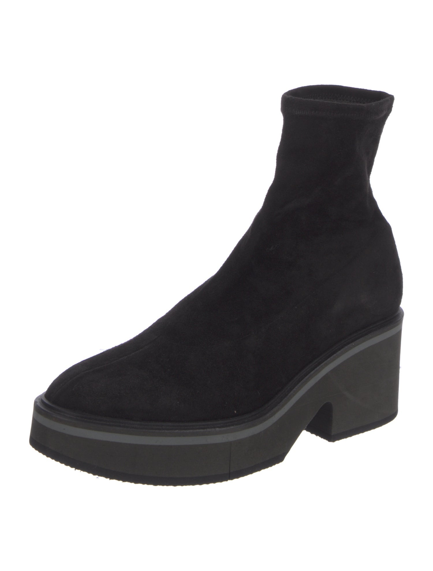 Robert Clergerie Suede Sock Boots