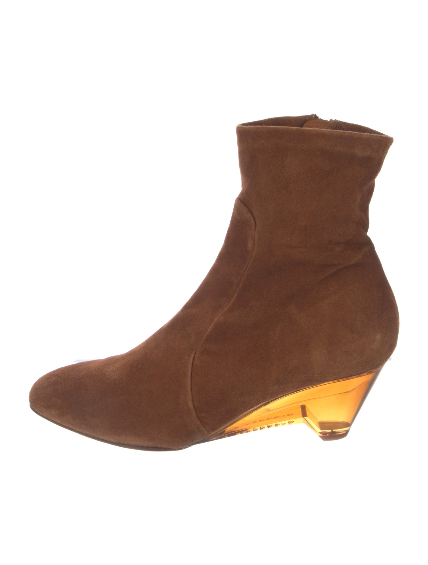 Robert Clergerie Suede Sock Boots