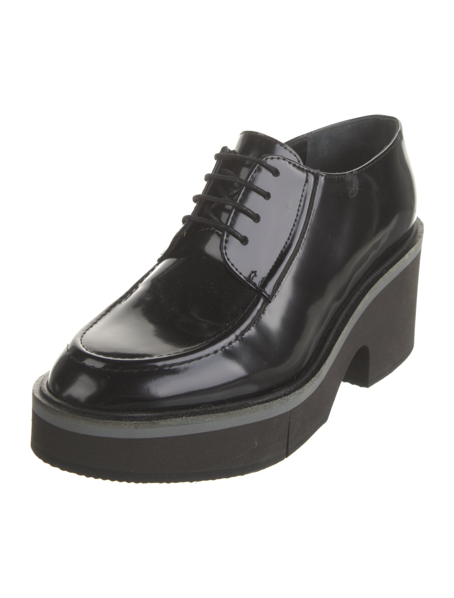 Robert Clergerie Patent Leather Mules