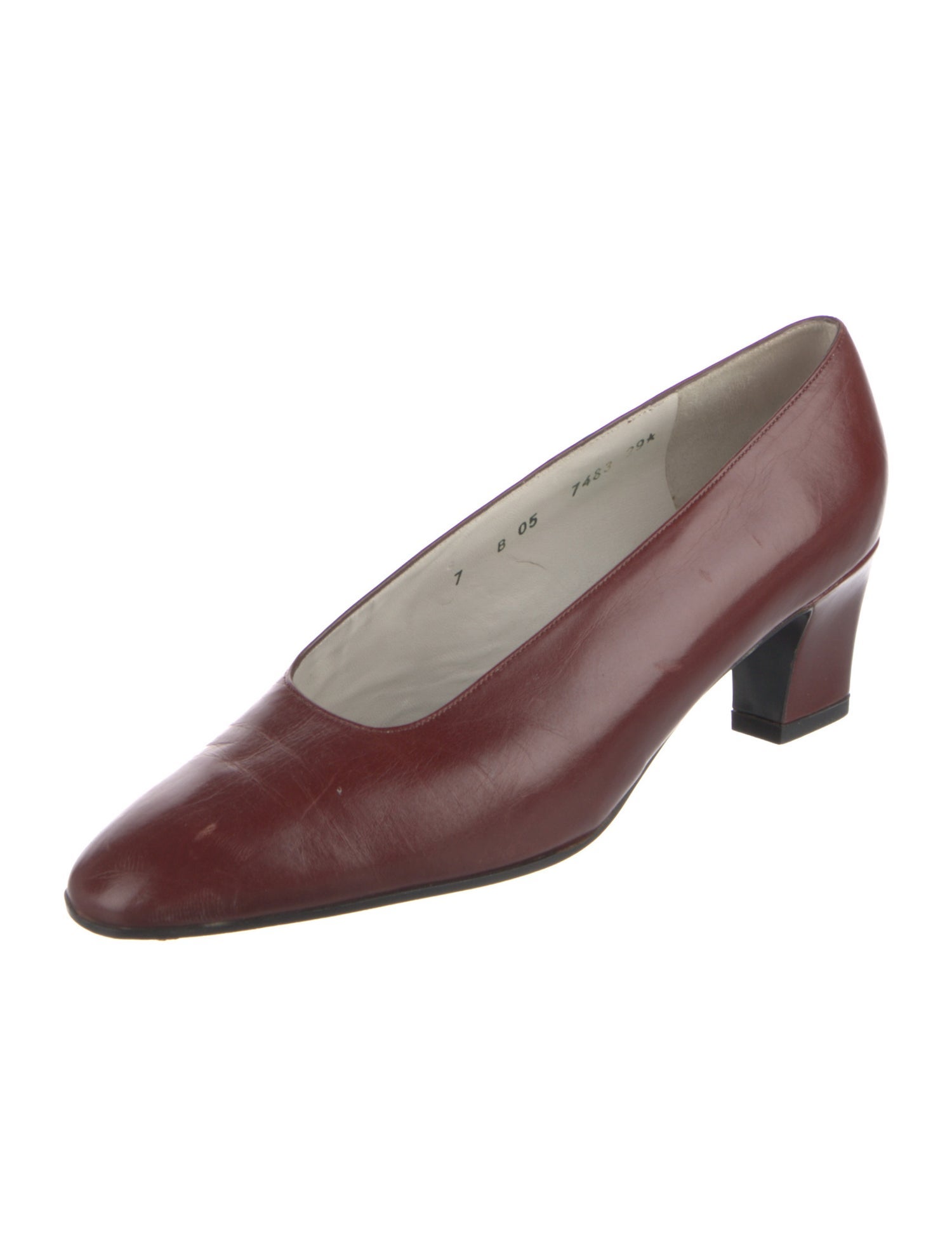 Robert Clergerie Vintage Leather Pumps