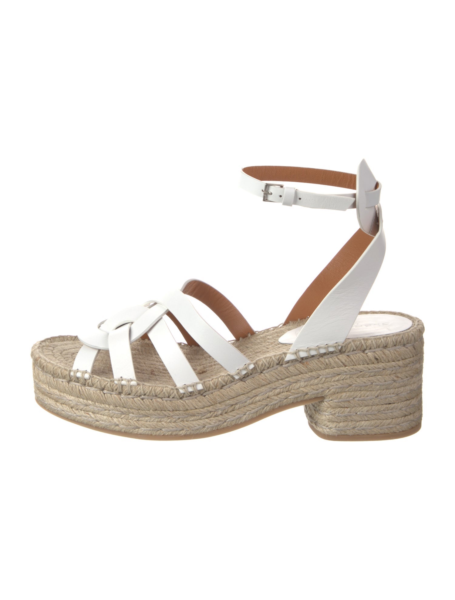 Robert Clergerie Leather Espadrilles