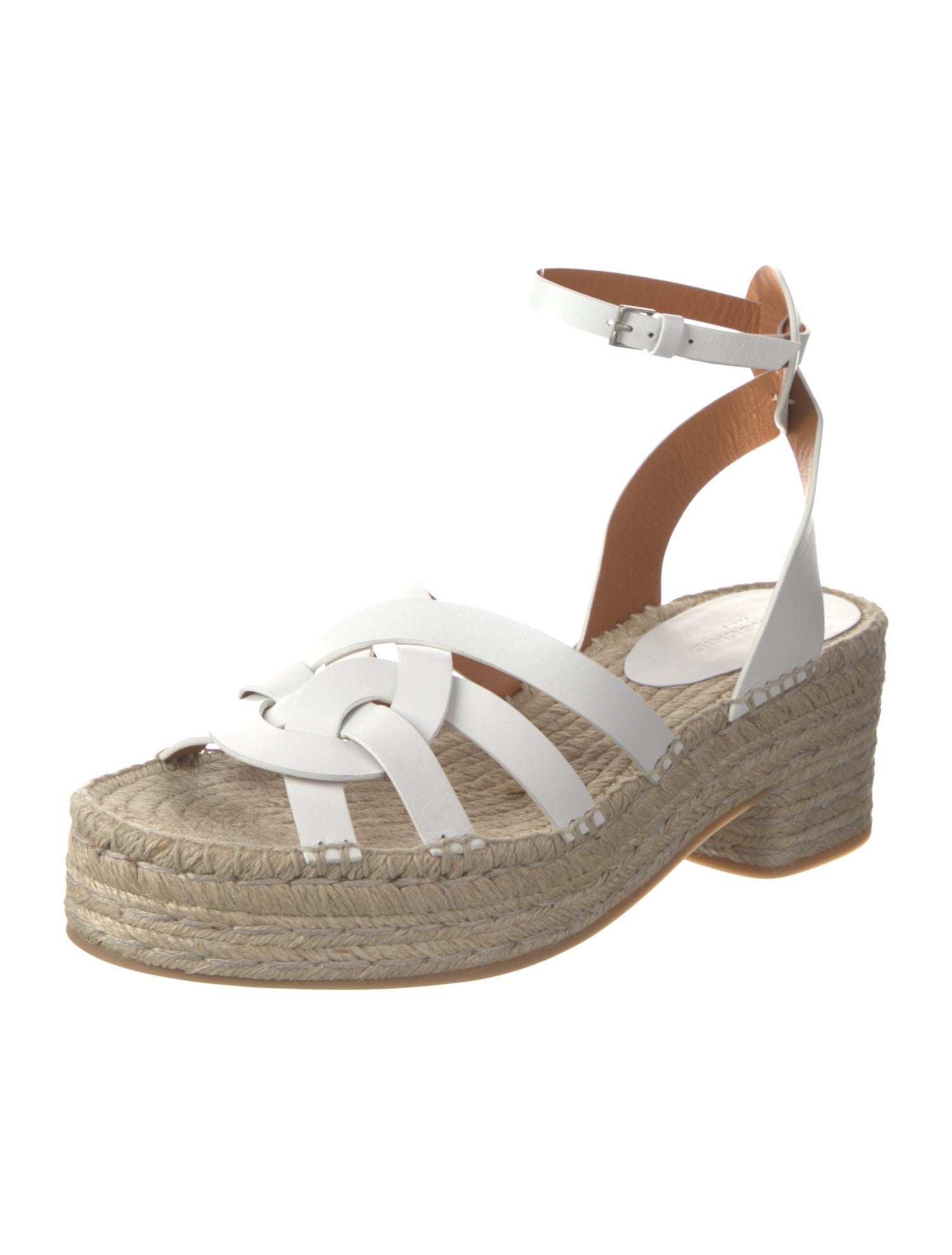 Robert Clergerie Leather Espadrilles