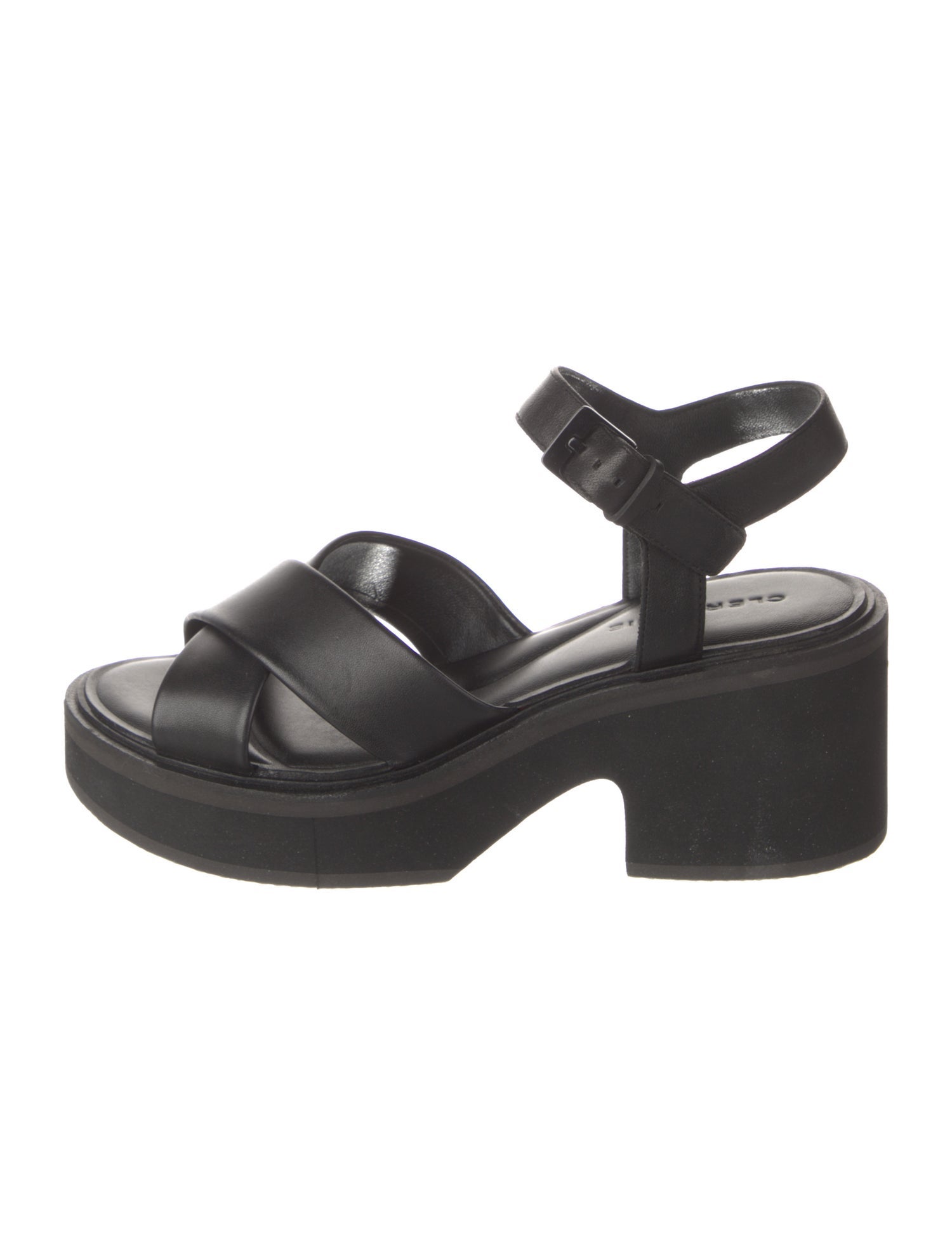 Robert Clergerie Leather Slingback Sandals