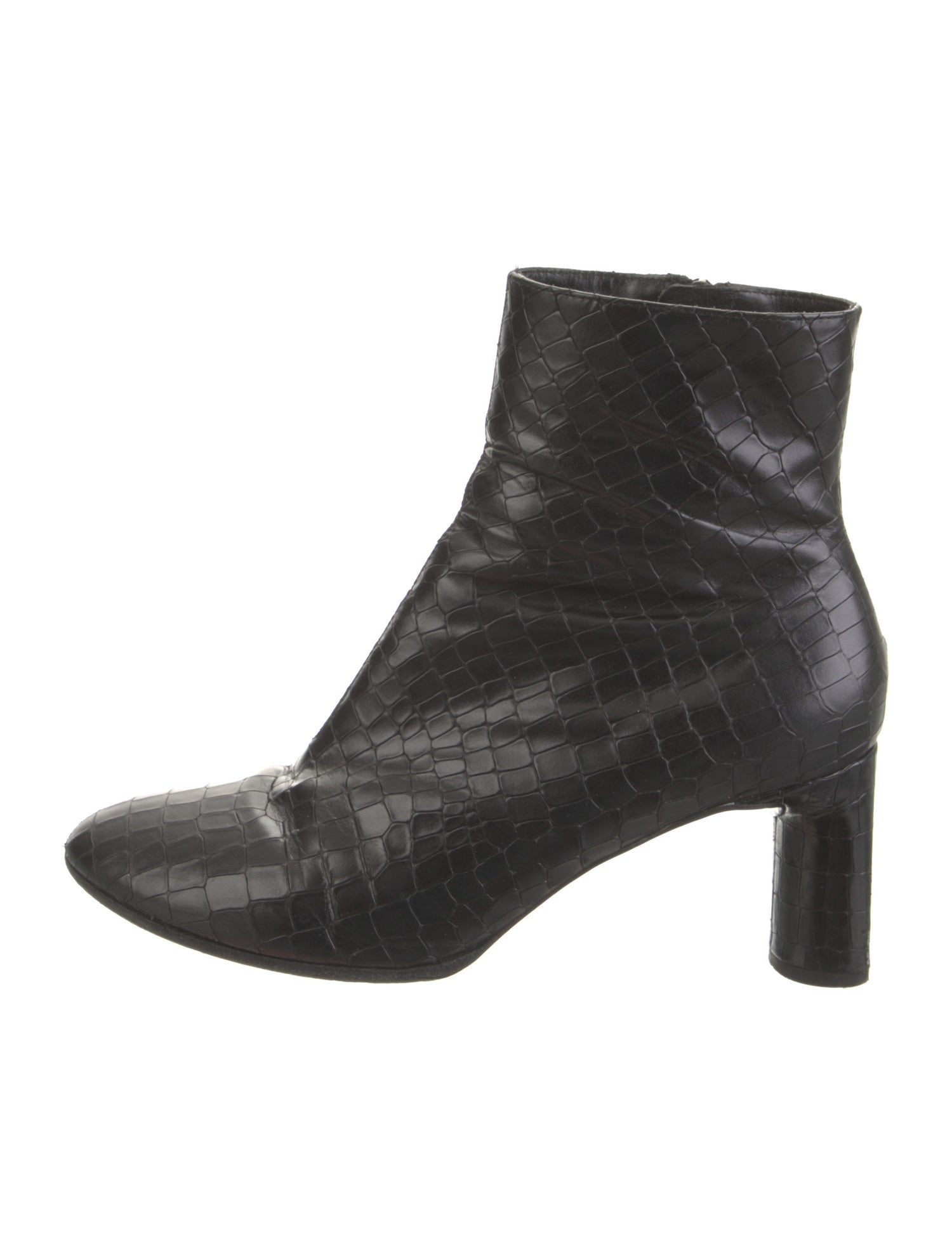 Robert Clergerie Embossed Leather Boots