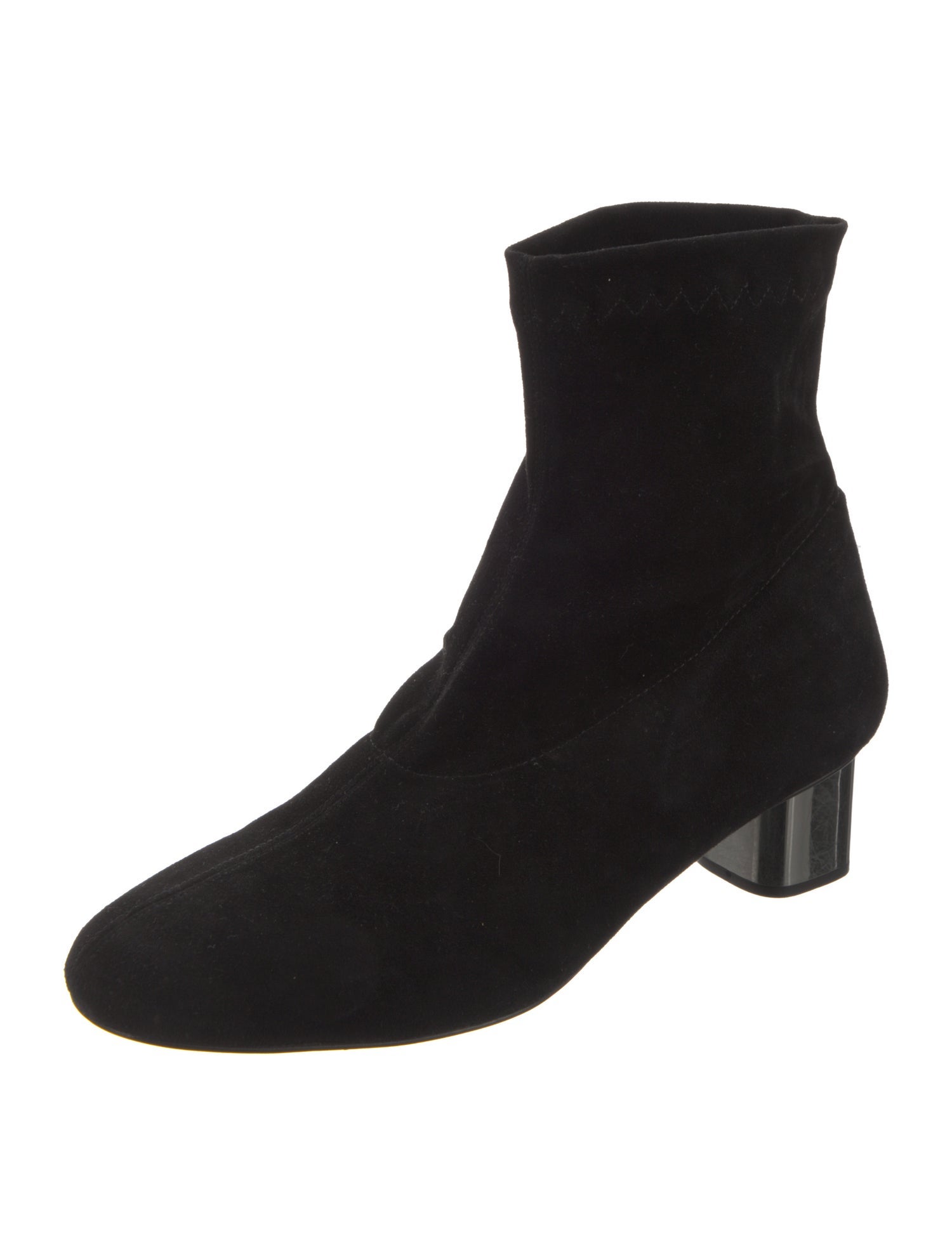 Robert Clergerie Suede Sock Boots