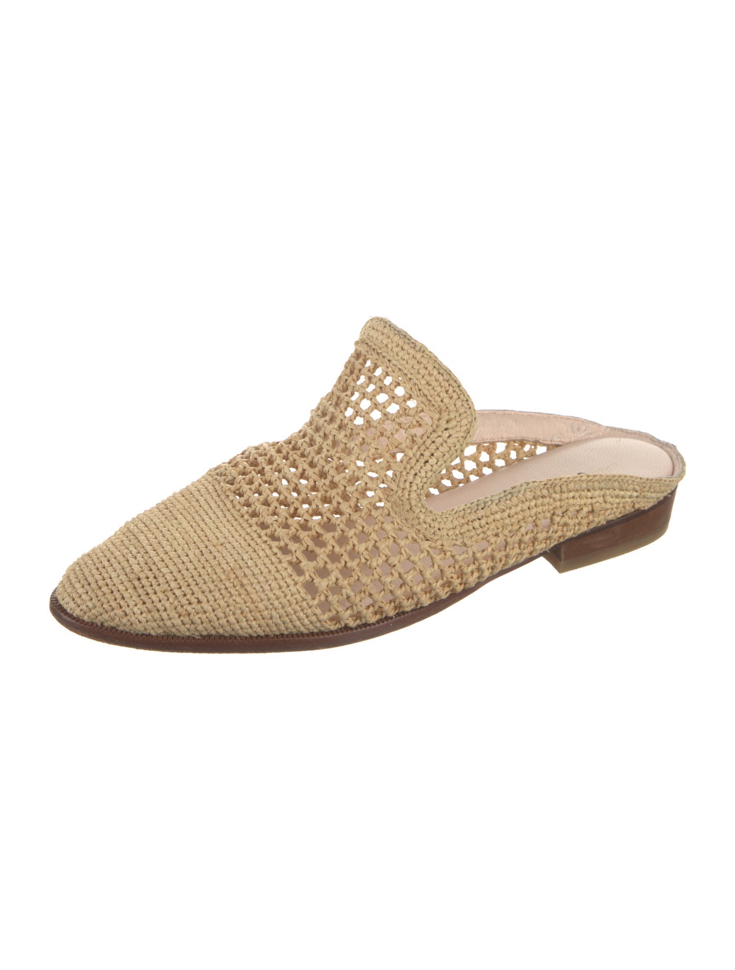 Robert Clergerie Raffia Mules