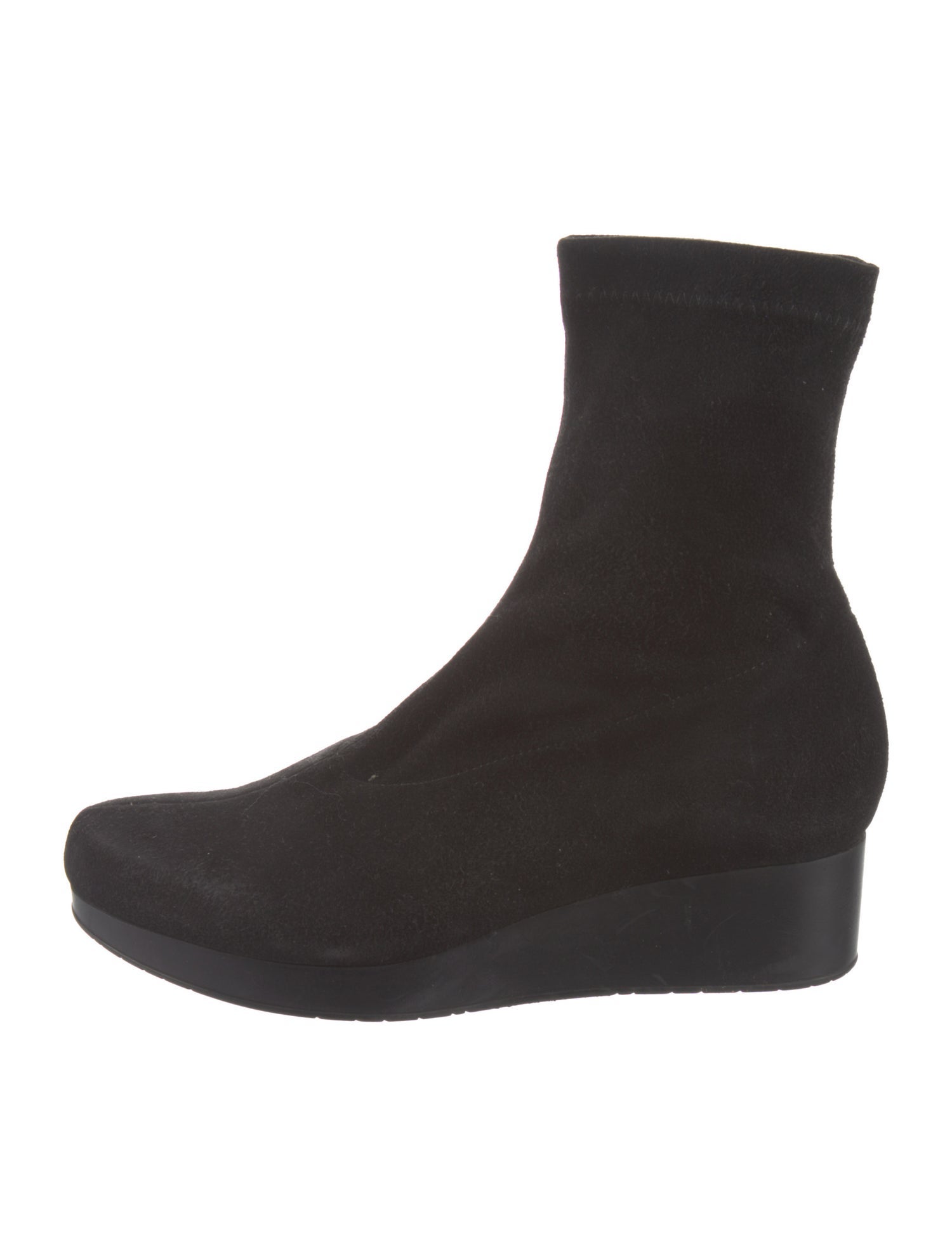 Robert Clergerie Suede Sock Boots