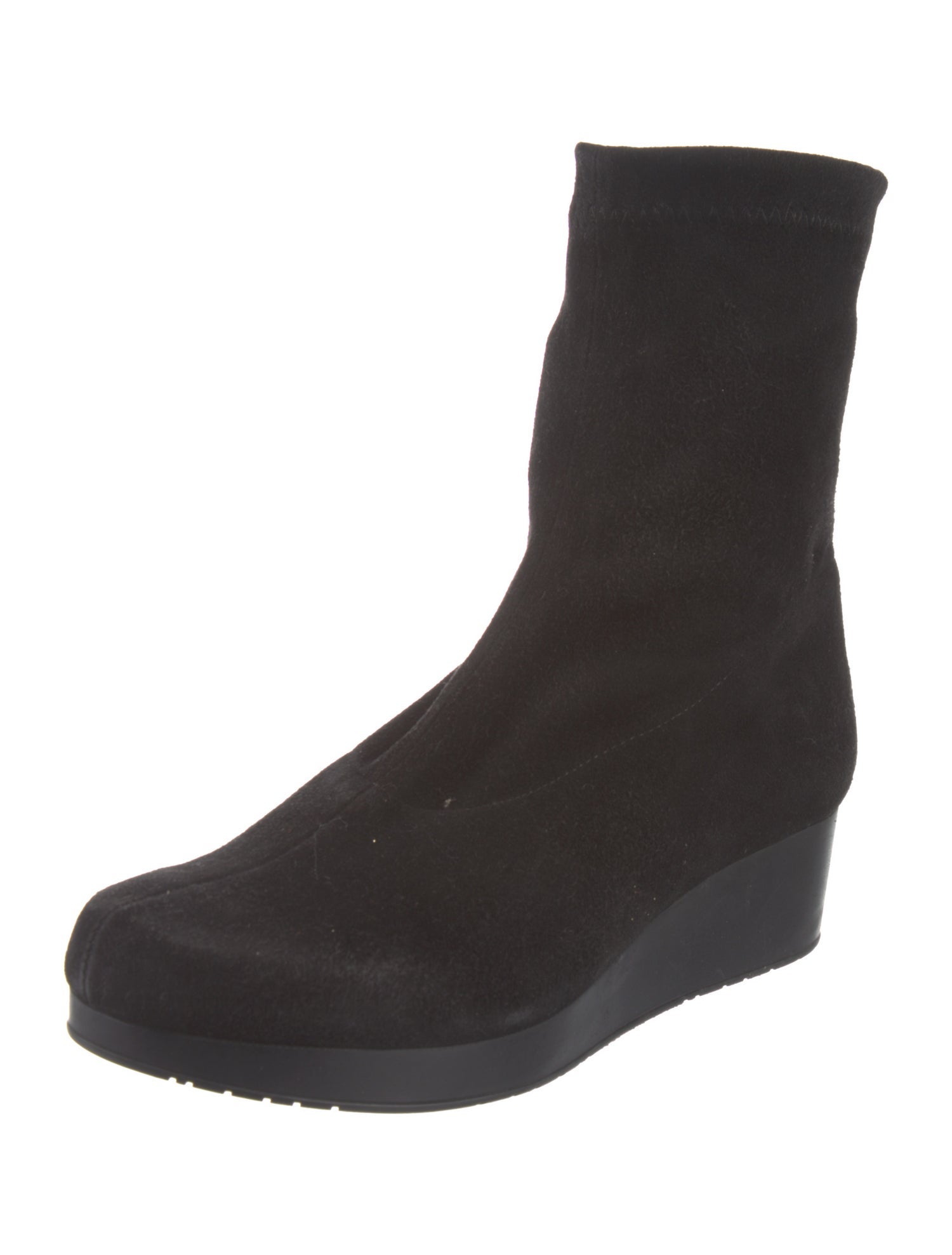 Robert Clergerie Suede Sock Boots