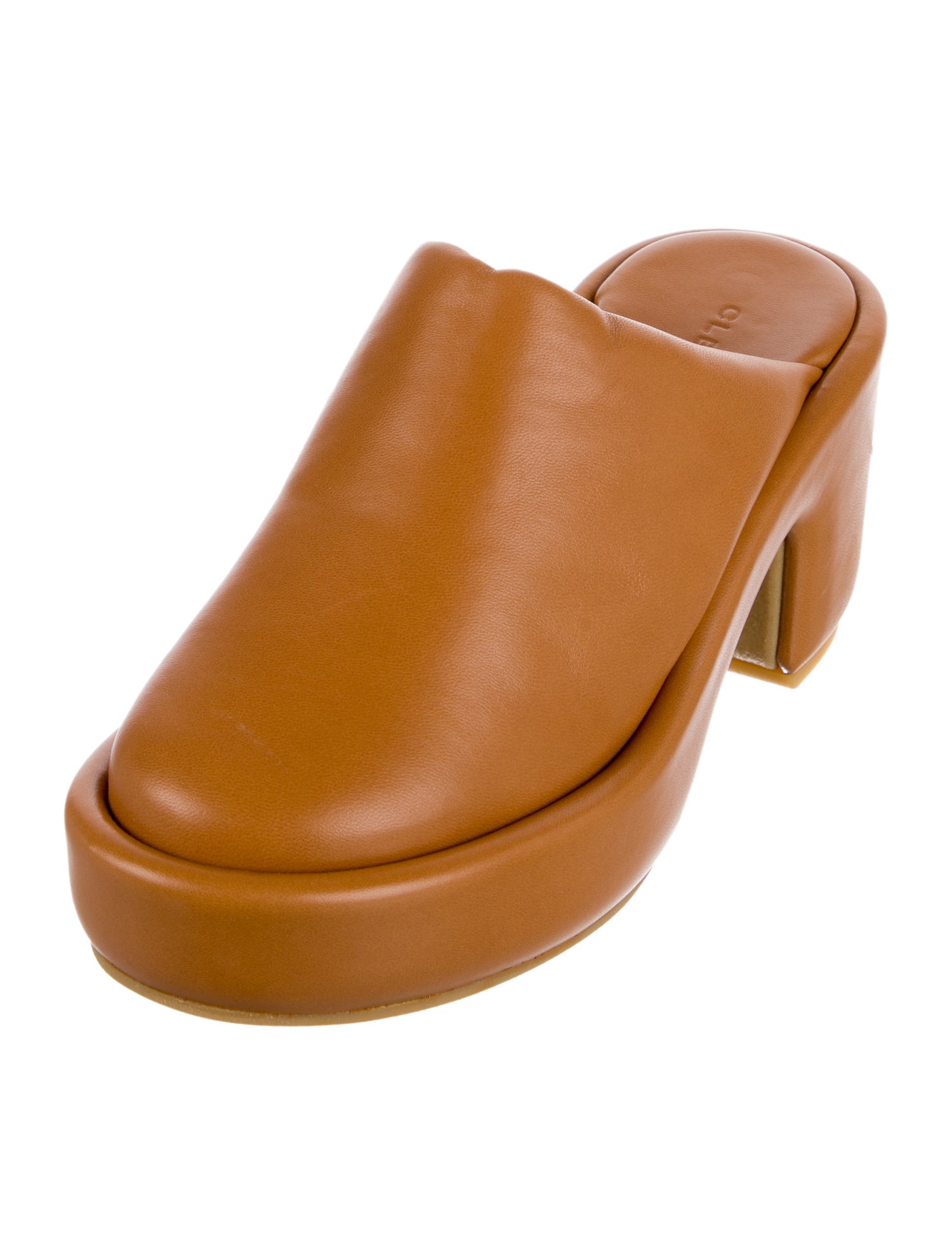 Robert Clergerie Leather Mules