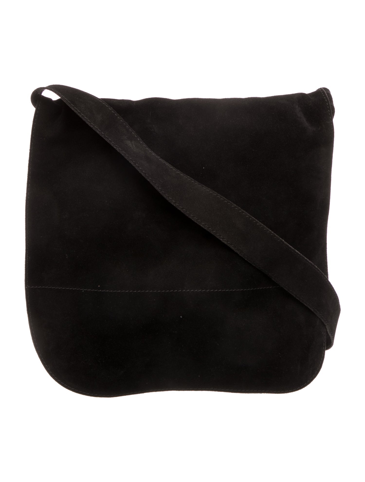 Robert Clergerie Suede Messenger Bag