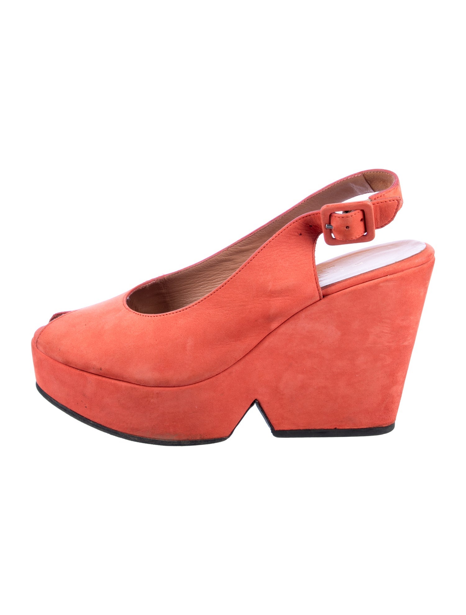 Robert Clergerie Suede Slingback Pumps