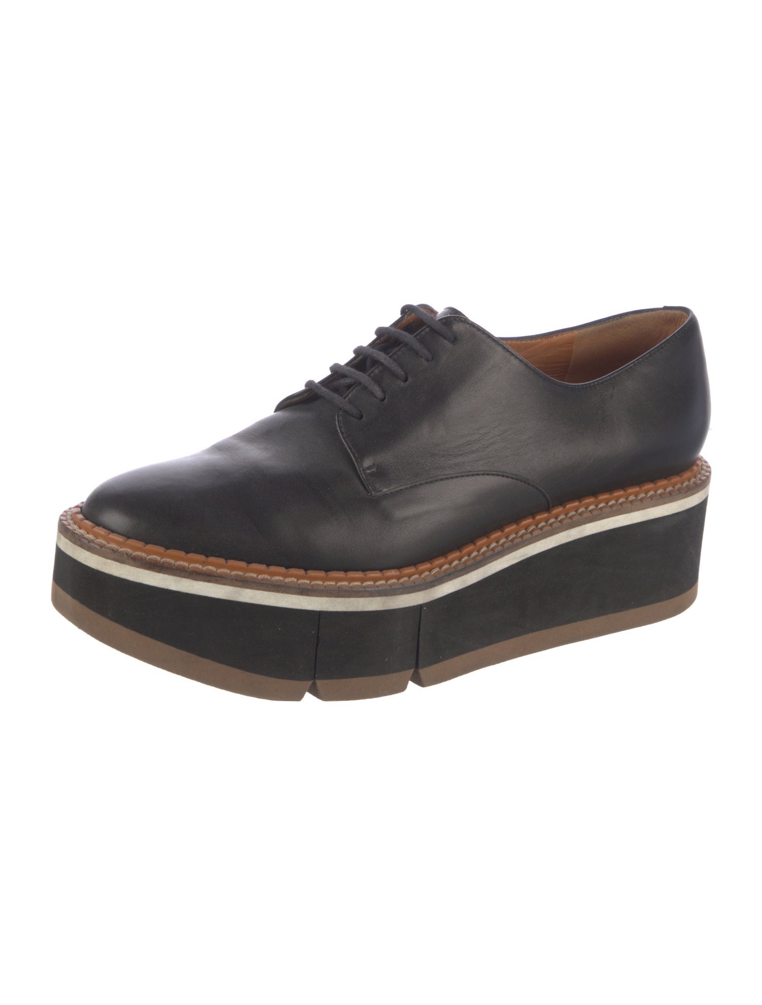 Robert Clergerie Leather Oxfords