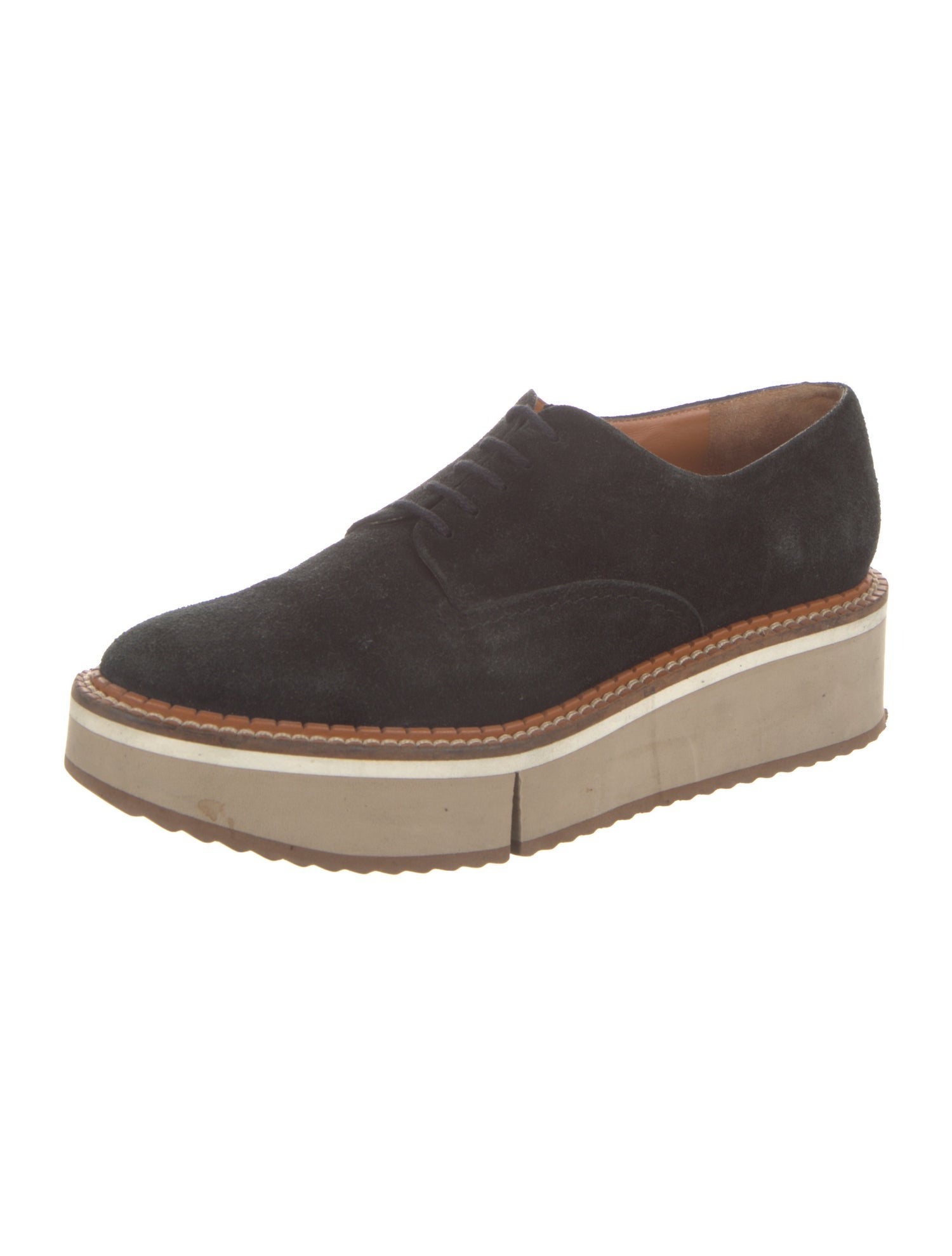 Robert Clergerie Suede Oxfords