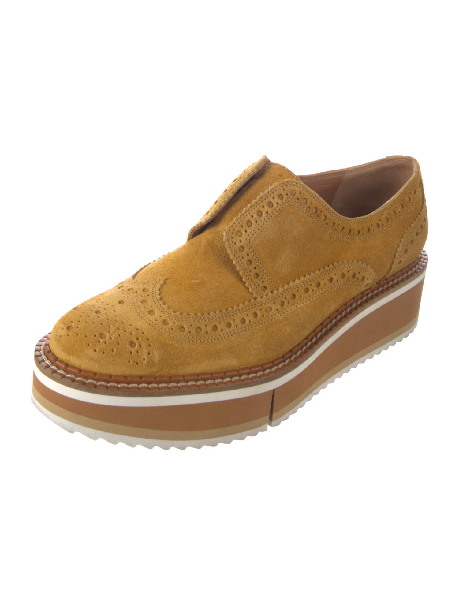 Robert Clergerie Suede Oxfords
