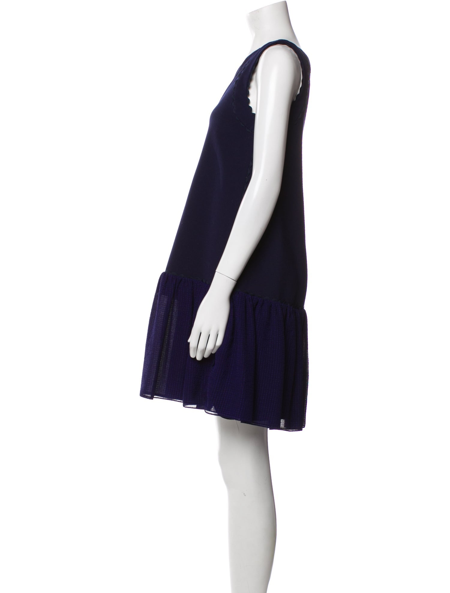 Roksanda Bateau Neckline Mini Dress