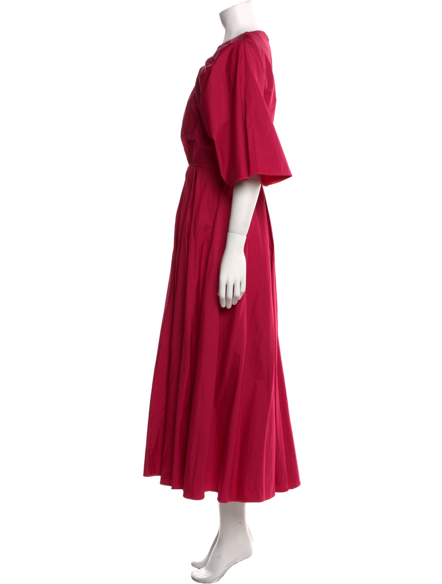 Roksanda Crew Neck Long Dress