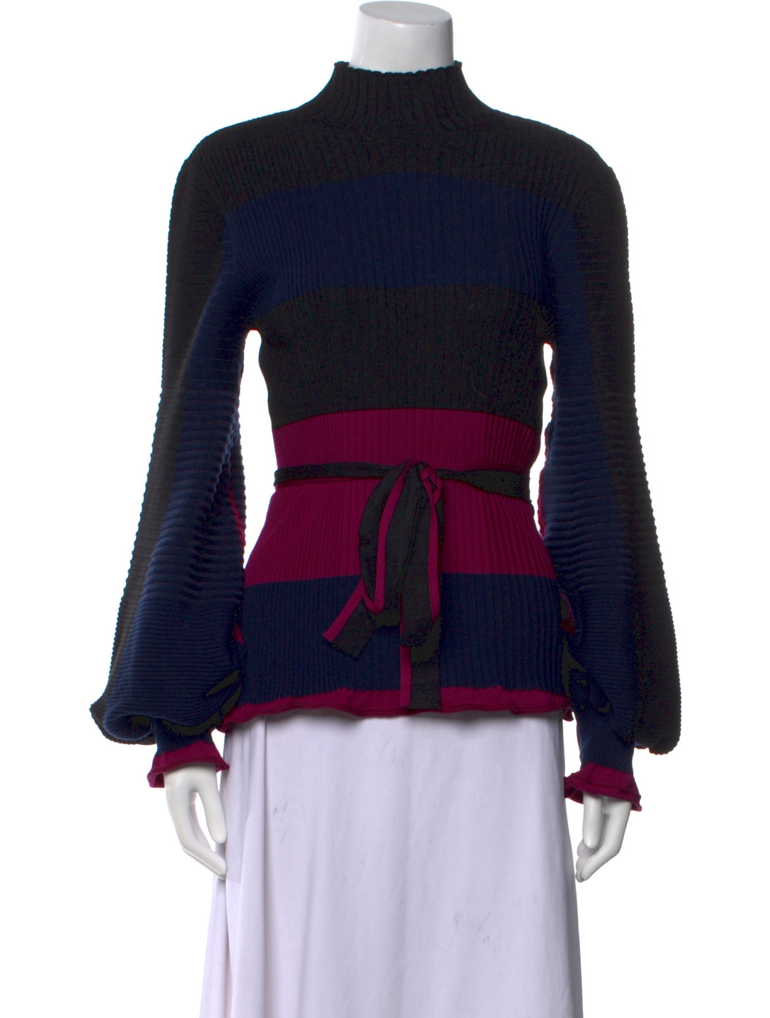 Roksanda Wool Striped Sweater