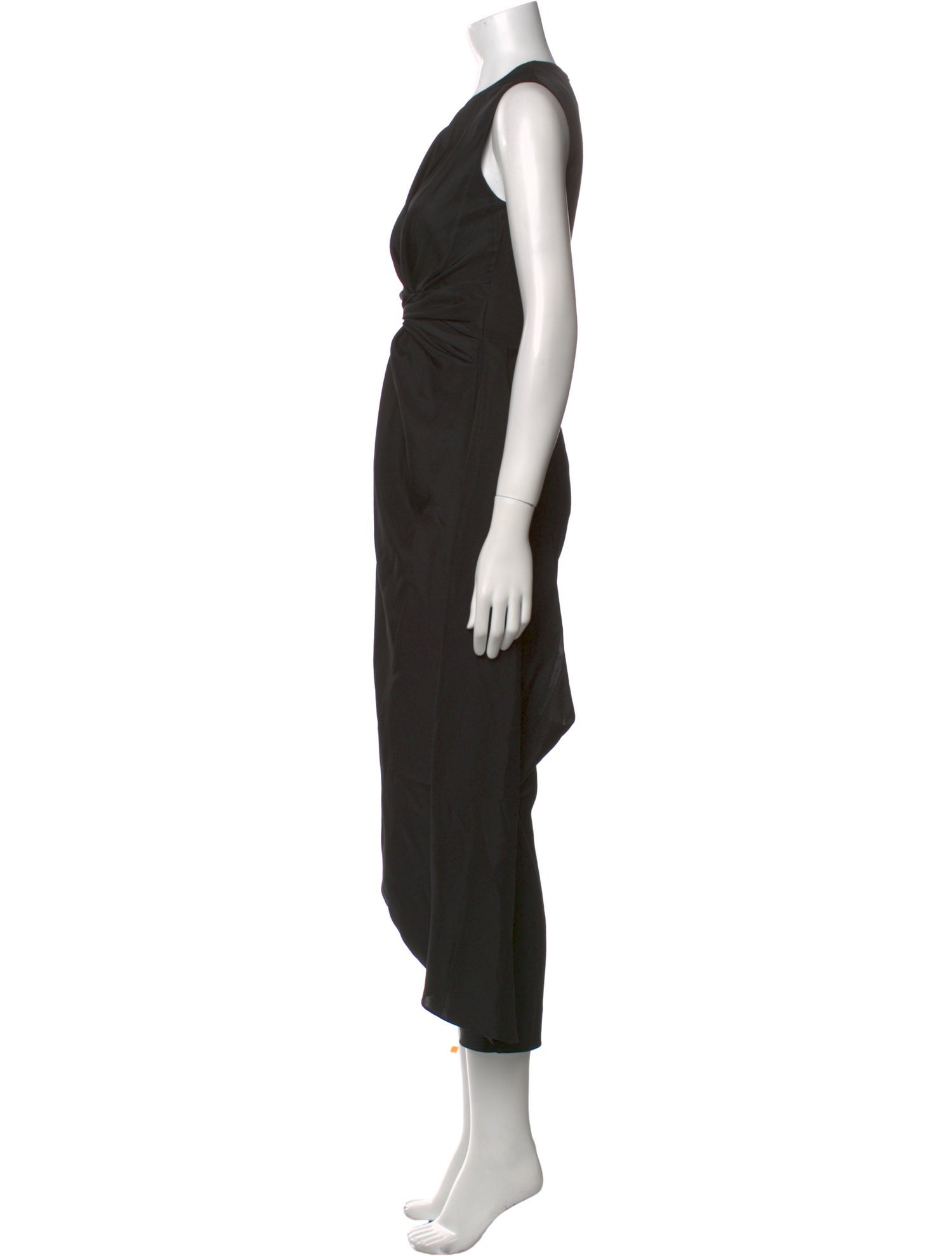 Roksanda Silk Crew Neck Jumpsuit