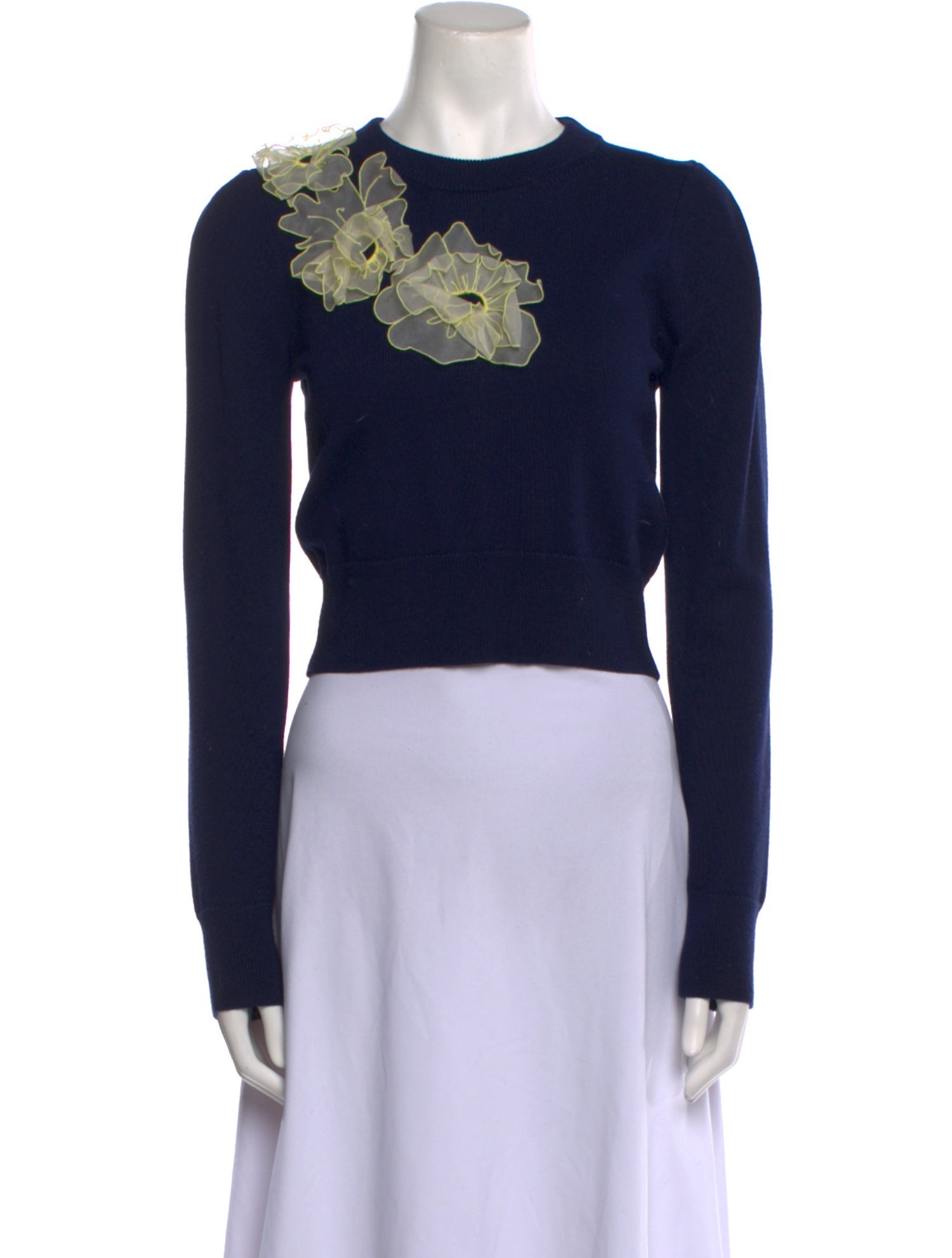 Roksanda Wool Graphic Print Sweater