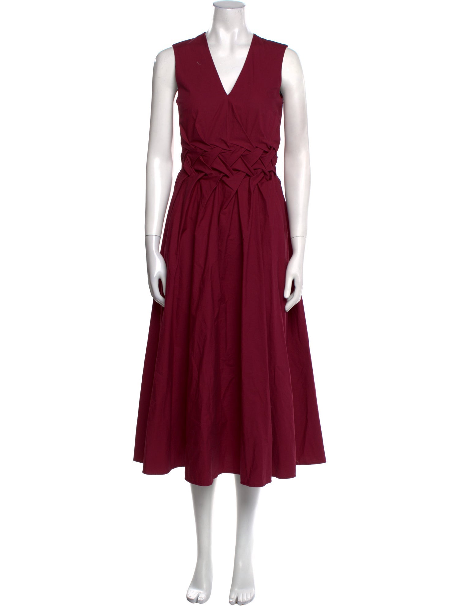 Roksanda V-Neck Long Dress