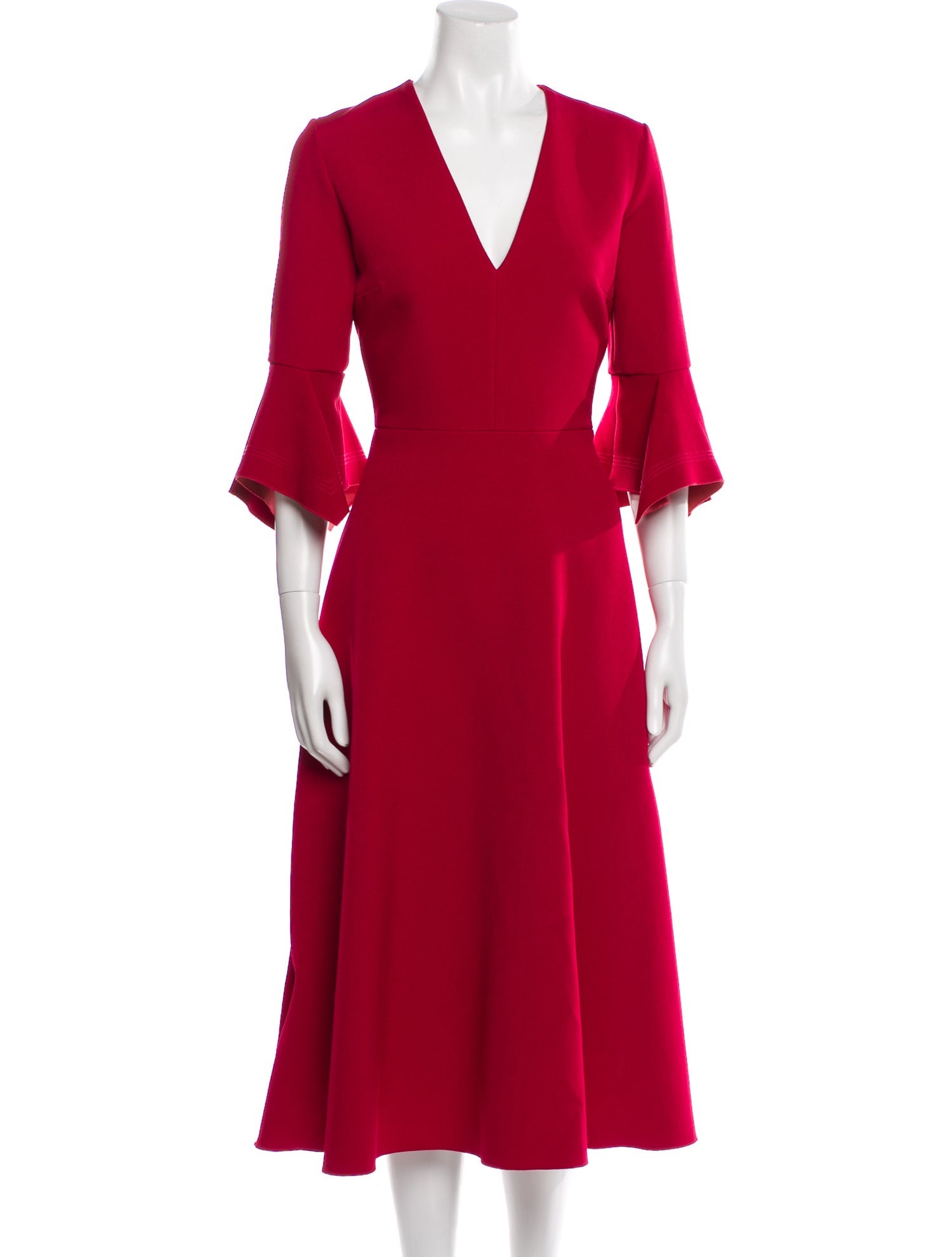 Roksanda V-Neck Long Dress
