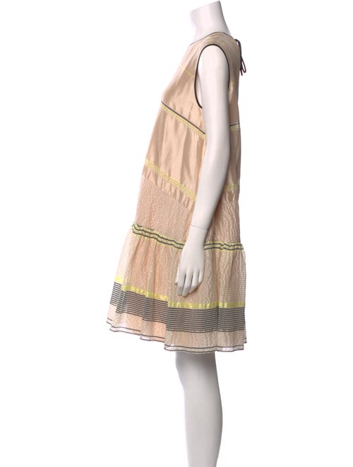 Roksanda Striped Mini Dress