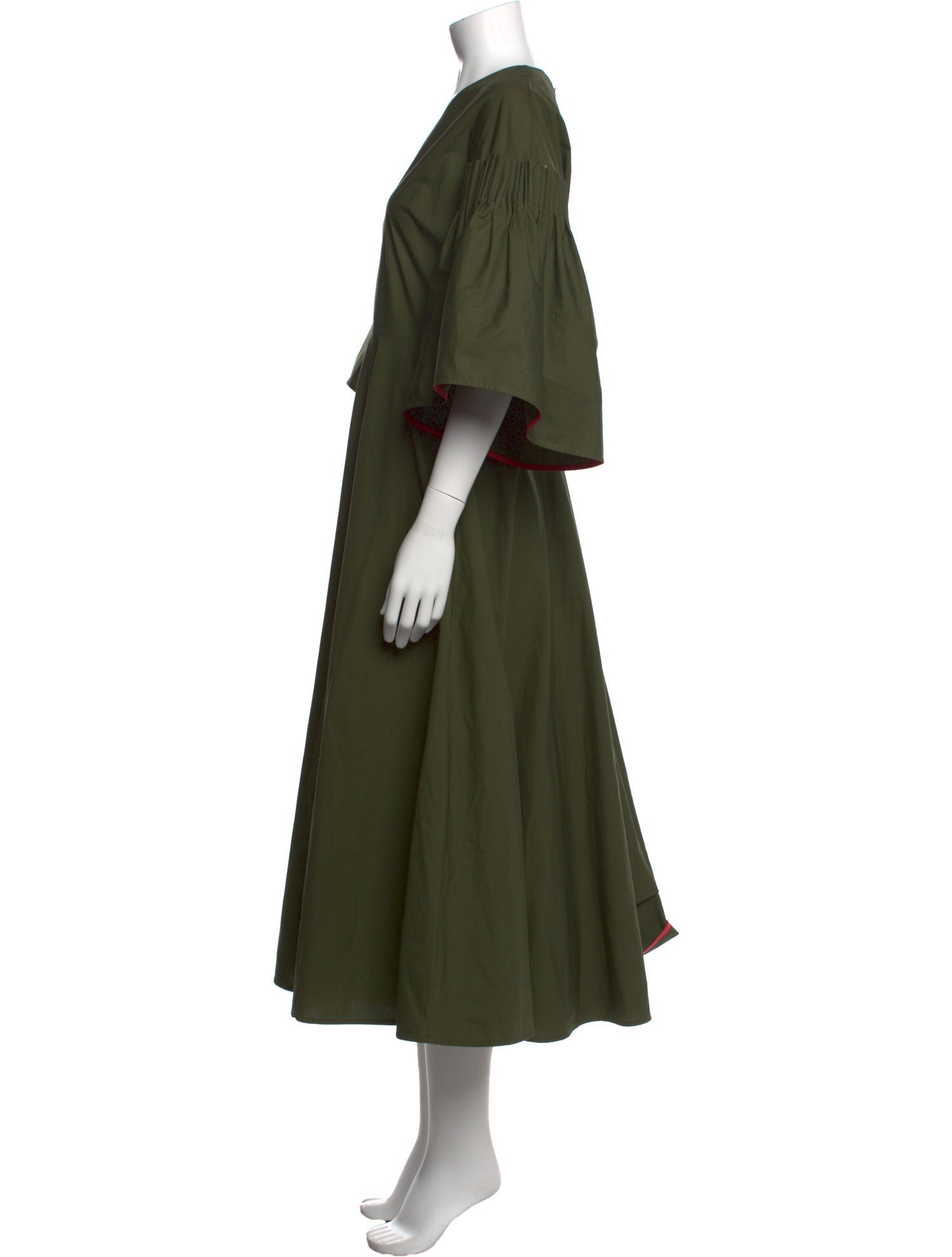 Roksanda V-Neck Long Dress