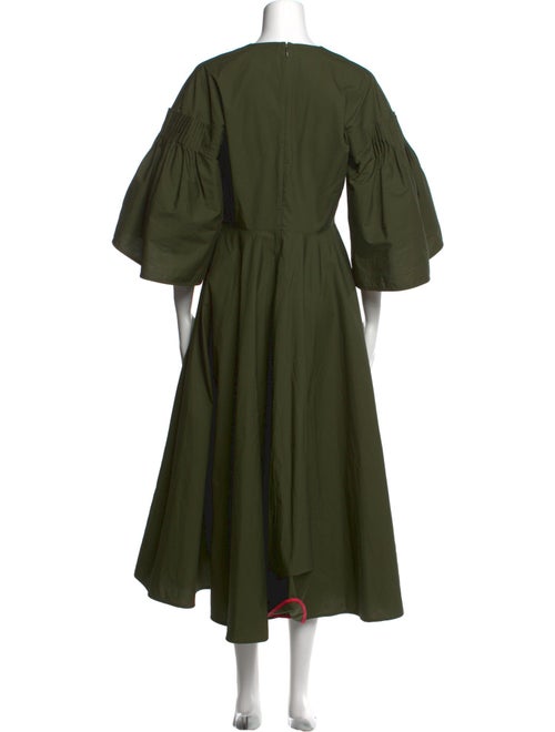 Roksanda V-Neck Long Dress