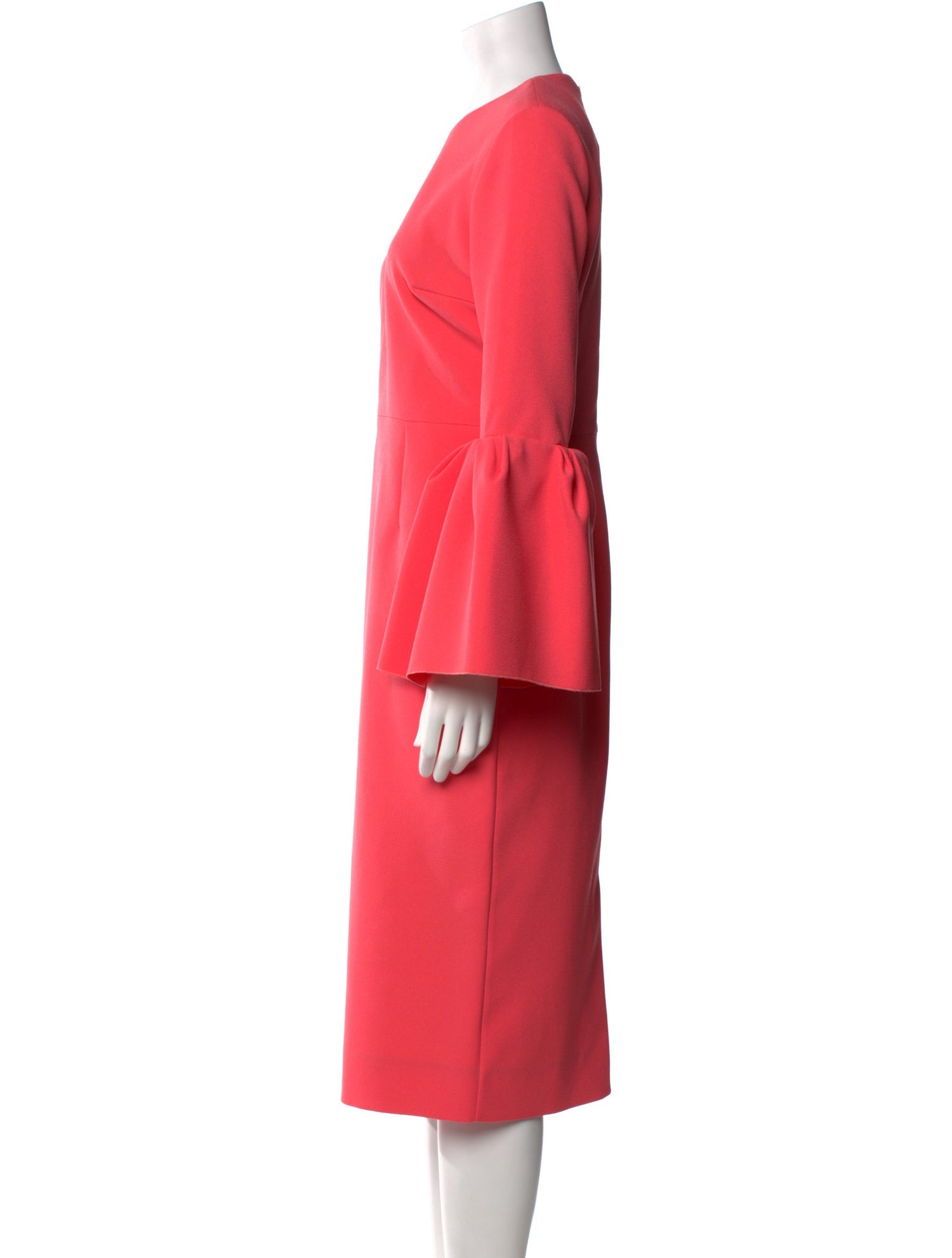 Roksanda Crew Neck Midi Length Dress