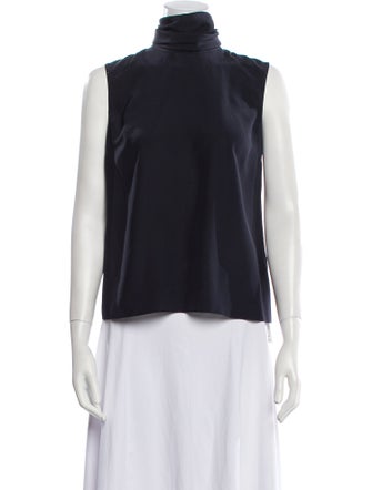 Roksanda Silk Turtleneck Sweatshirt