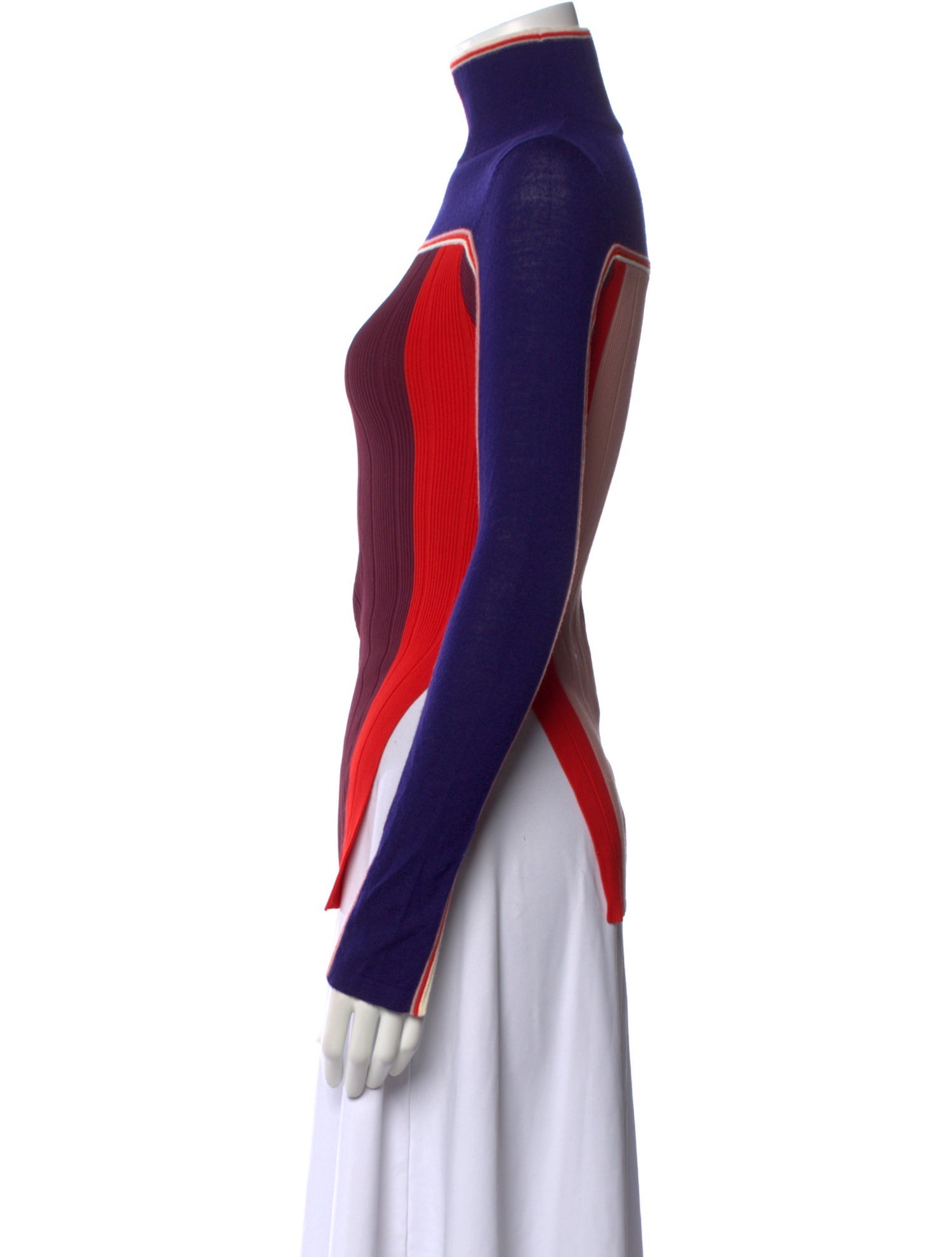 Roksanda Striped Turtleneck Sweater