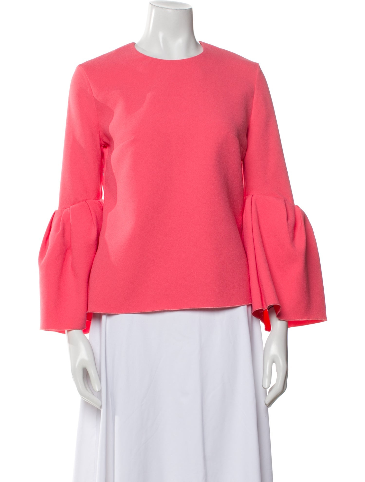 Roksanda Crew Neck Three-Quarter Sleeve Blouse