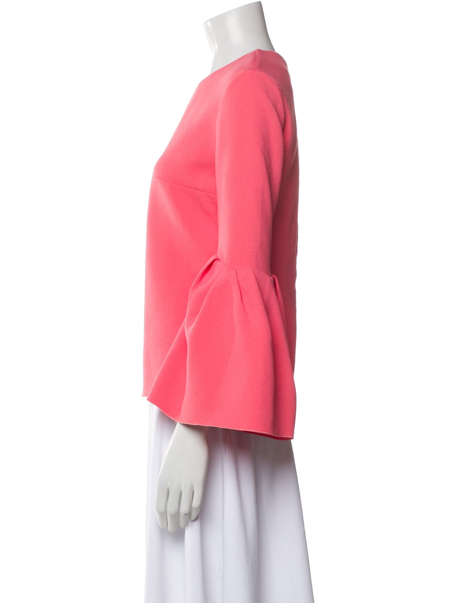 Roksanda Crew Neck Three-Quarter Sleeve Blouse